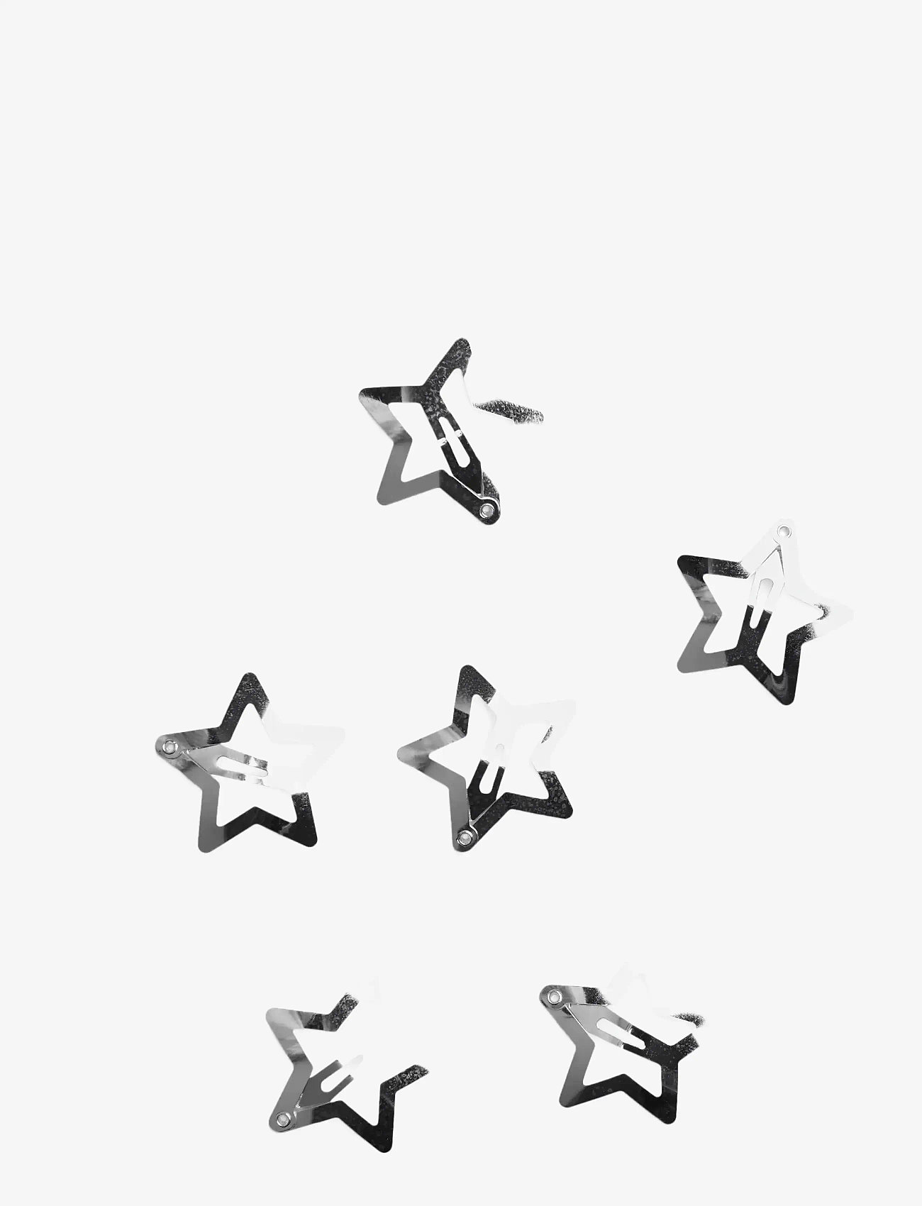 Pieces - PCTILDE HAIRCLIP 6-PACK D2D - silver colour - 0