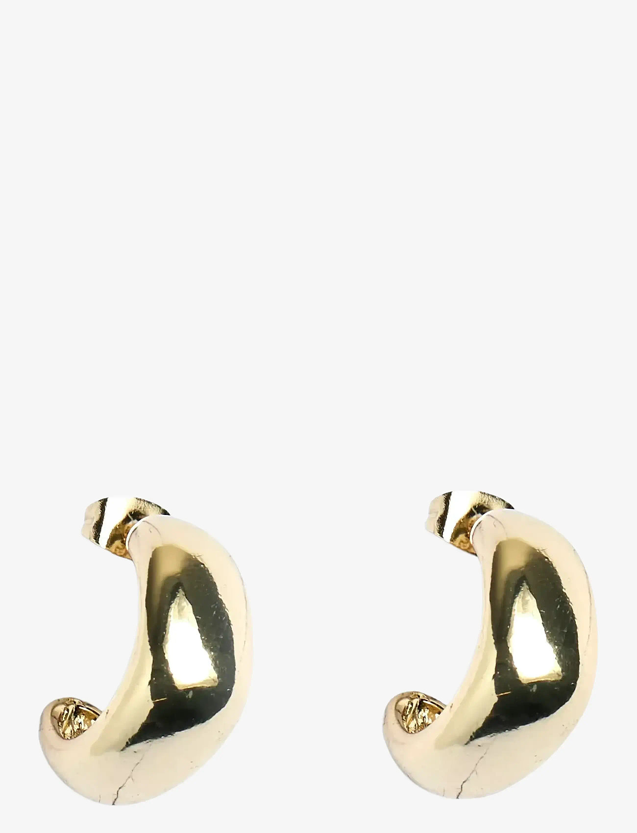 Pieces - PCBELLA SMALL HOOP PLATED FP NOOS - kreolen - gold colour - 0