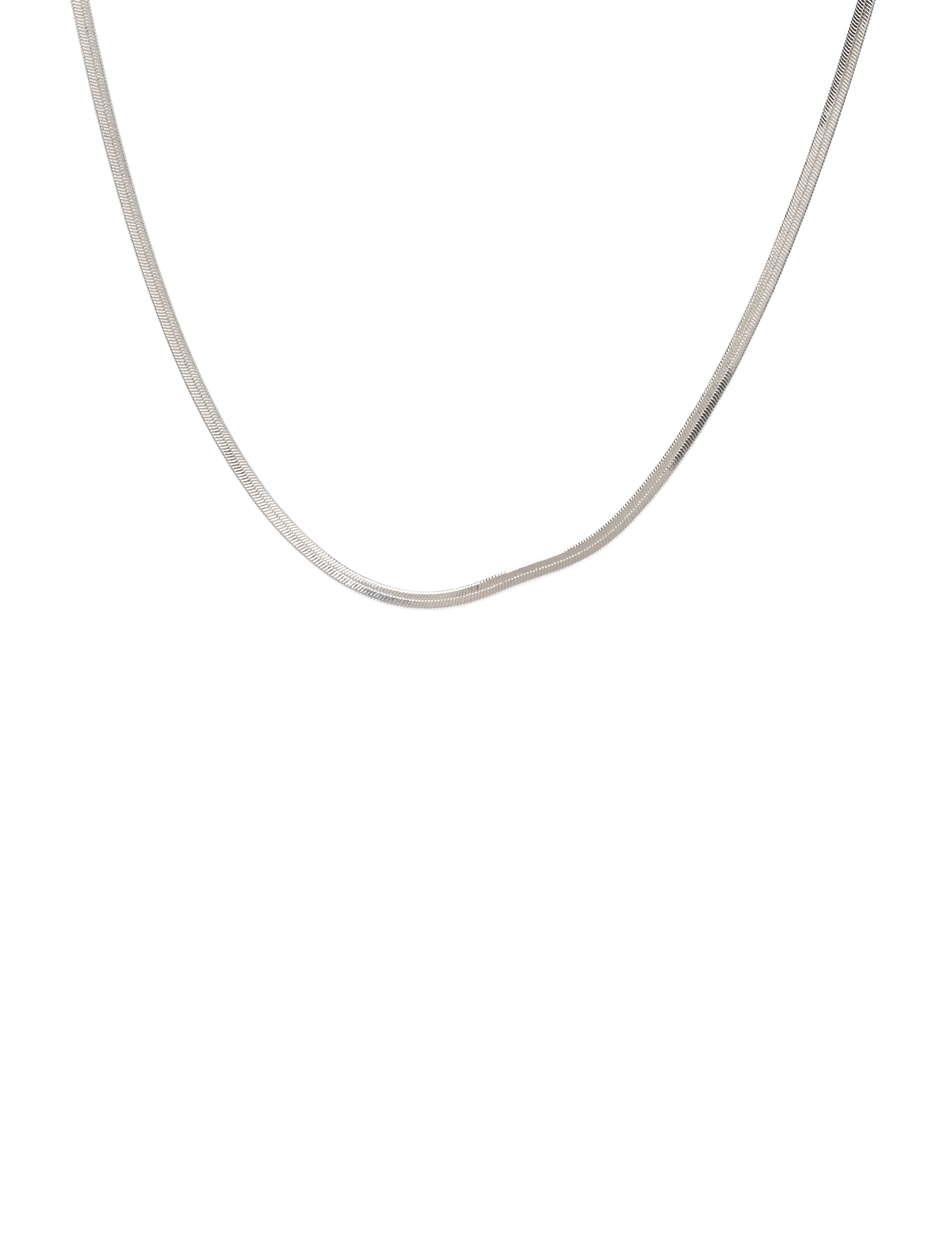Pieces - PCBINA 2-PACK NECKLACE NOOS - grandinėlės - silver colour - 1