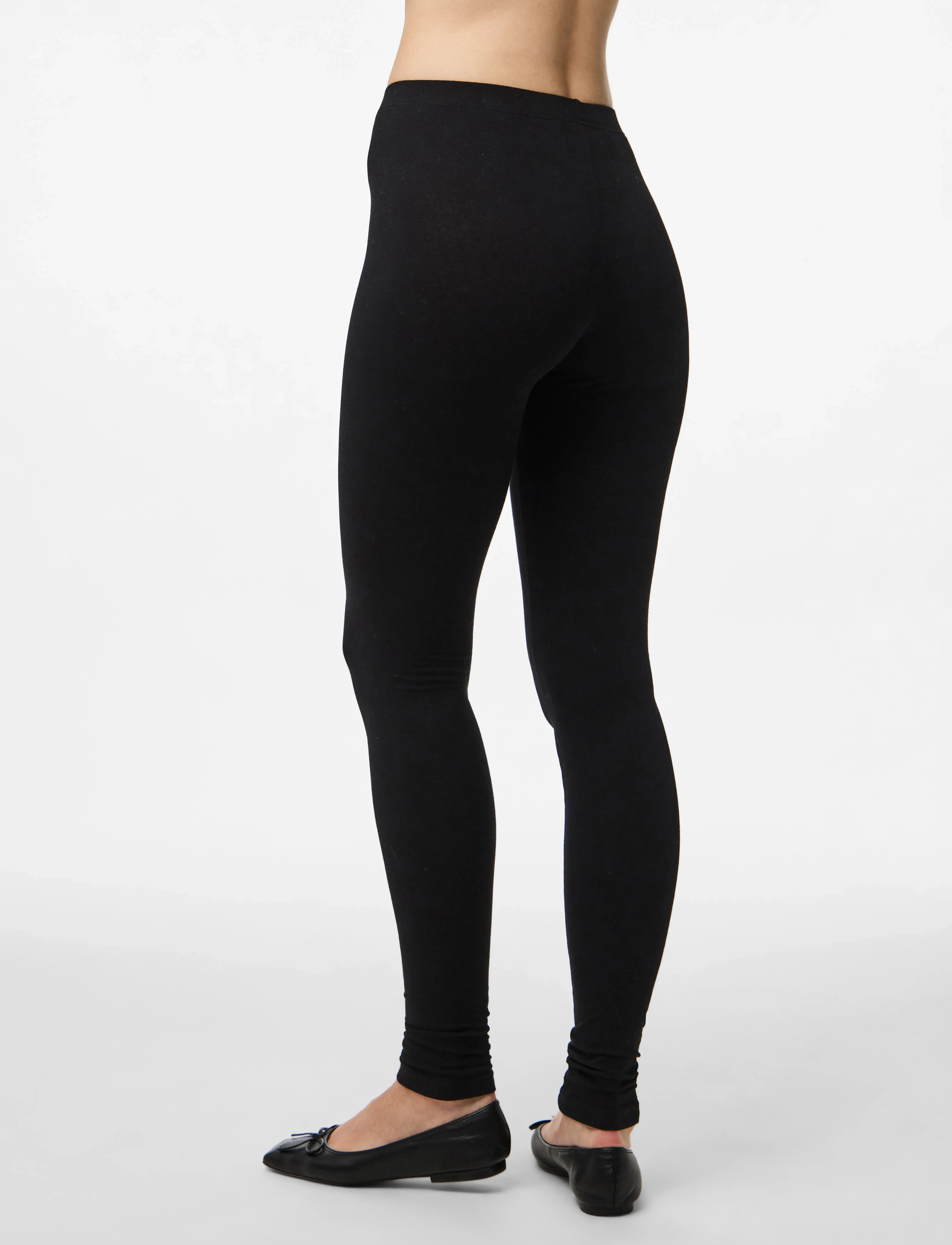 Pieces - PCAMELIA LEGGINGS 2-PACK JRS NOOS BC - black - 3