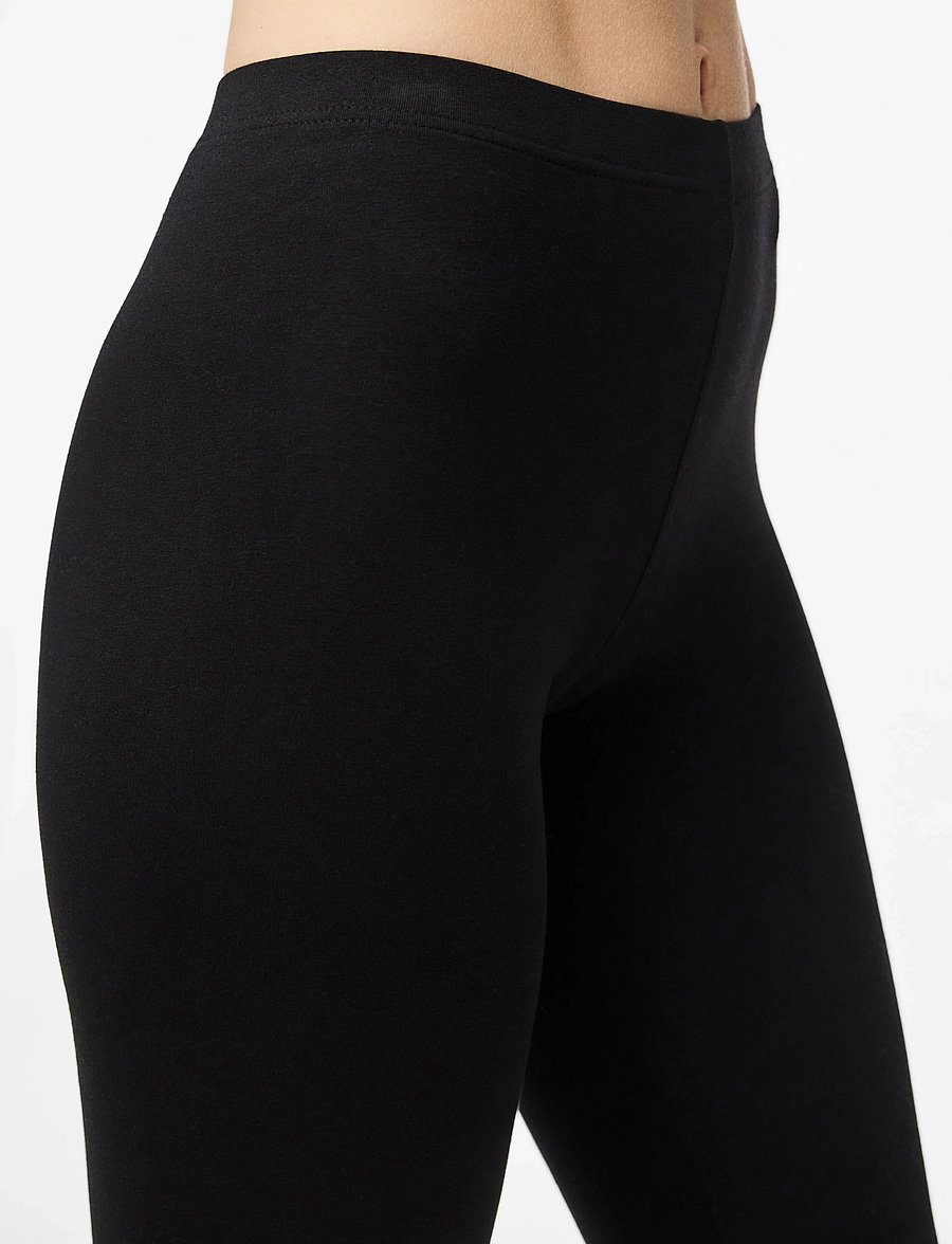 Pieces - PCAMELIA LEGGINGS 2-PACK JRS NOOS BC - black - 4