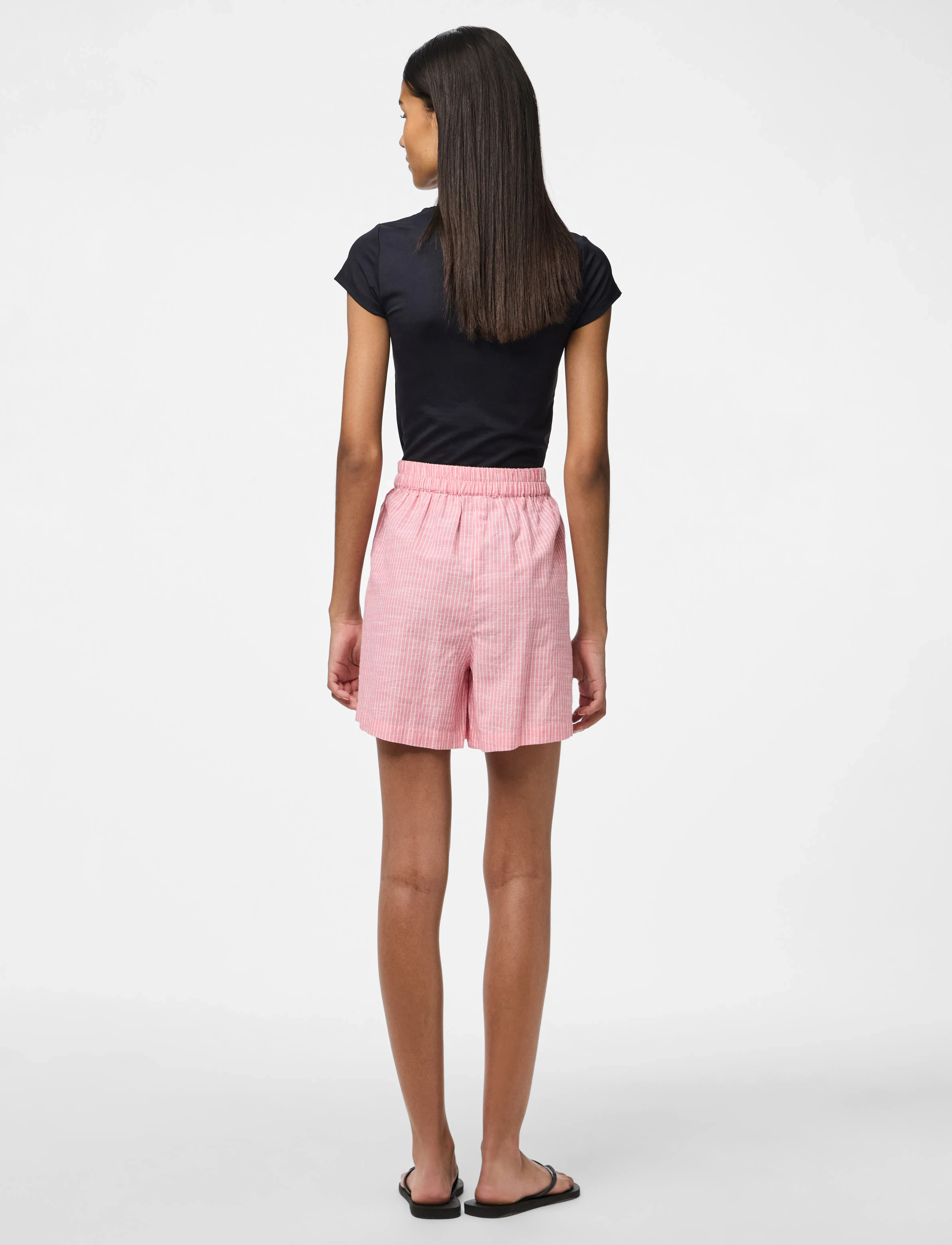 Pieces - PCAPIA HW SHORTS MM WVN - pink lemonade - 3