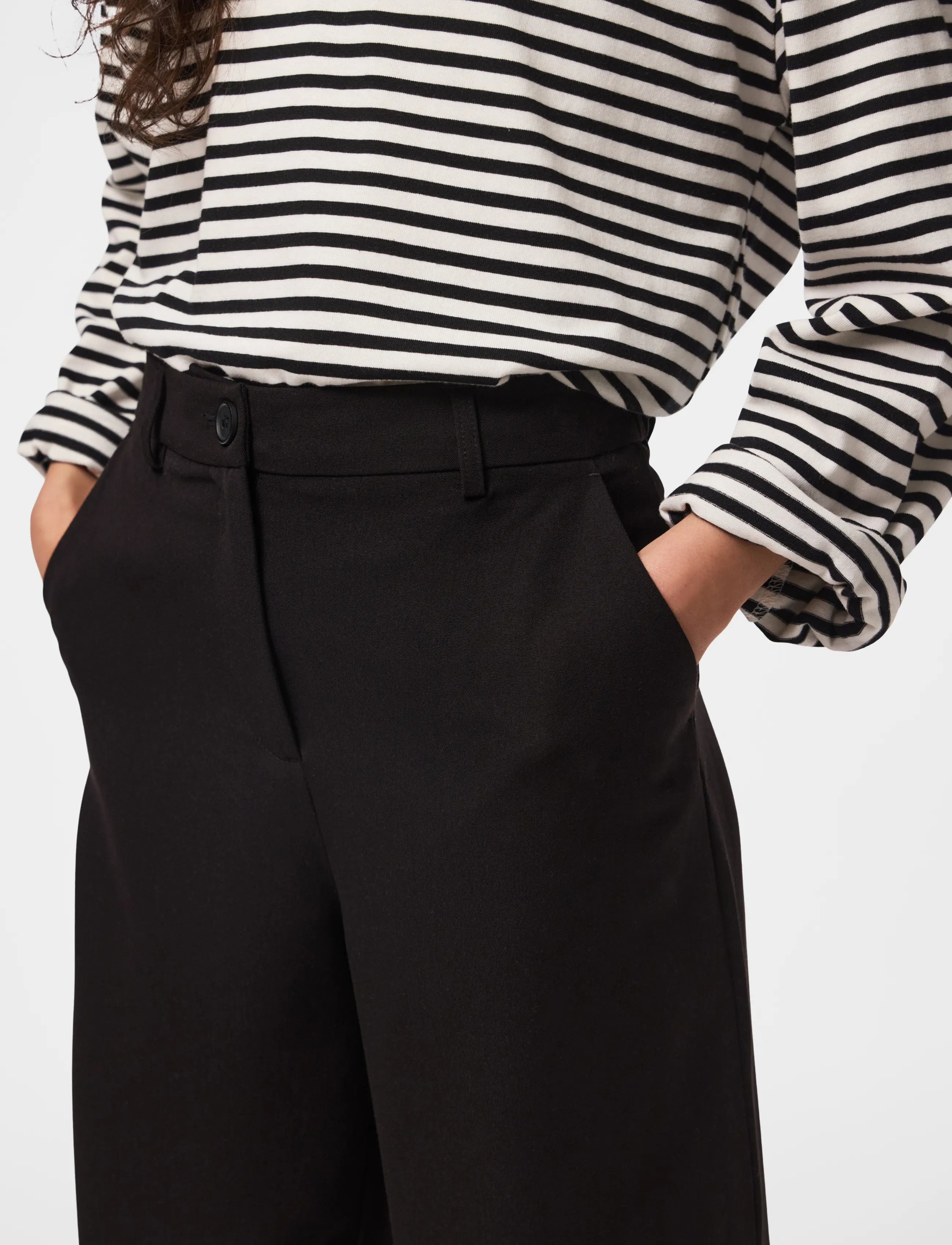 PIECES Pckamil Hw Wide Pant Noos Bc kostymbyxor dam – bild 6