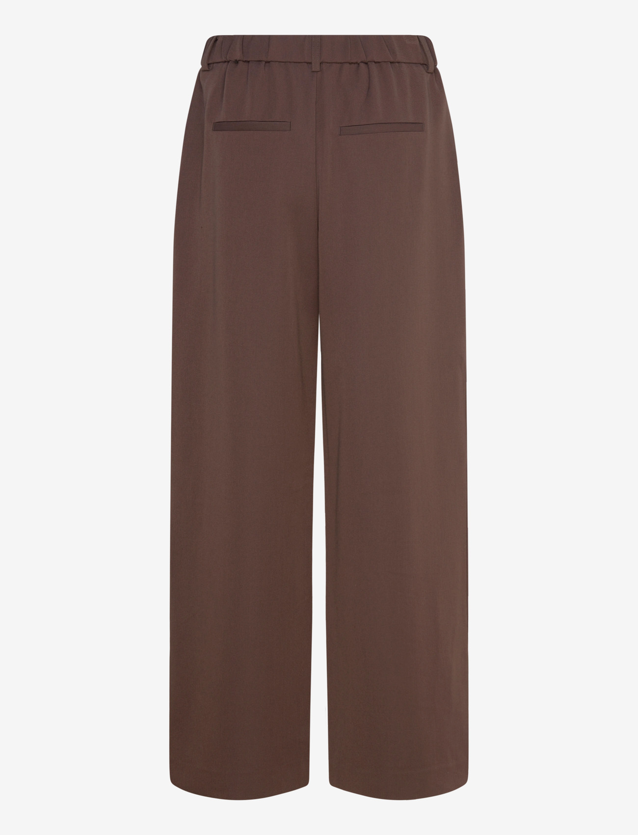 Pieces - PCKAMIL HW WIDE PANT NOOS BC - pidulikud püksid - hot fudge - 2