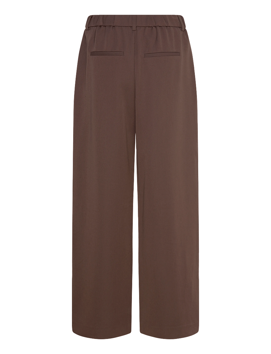 Pieces - PCKAMIL HW WIDE PANT NOOS BC - habitbukser - hot fudge - 2