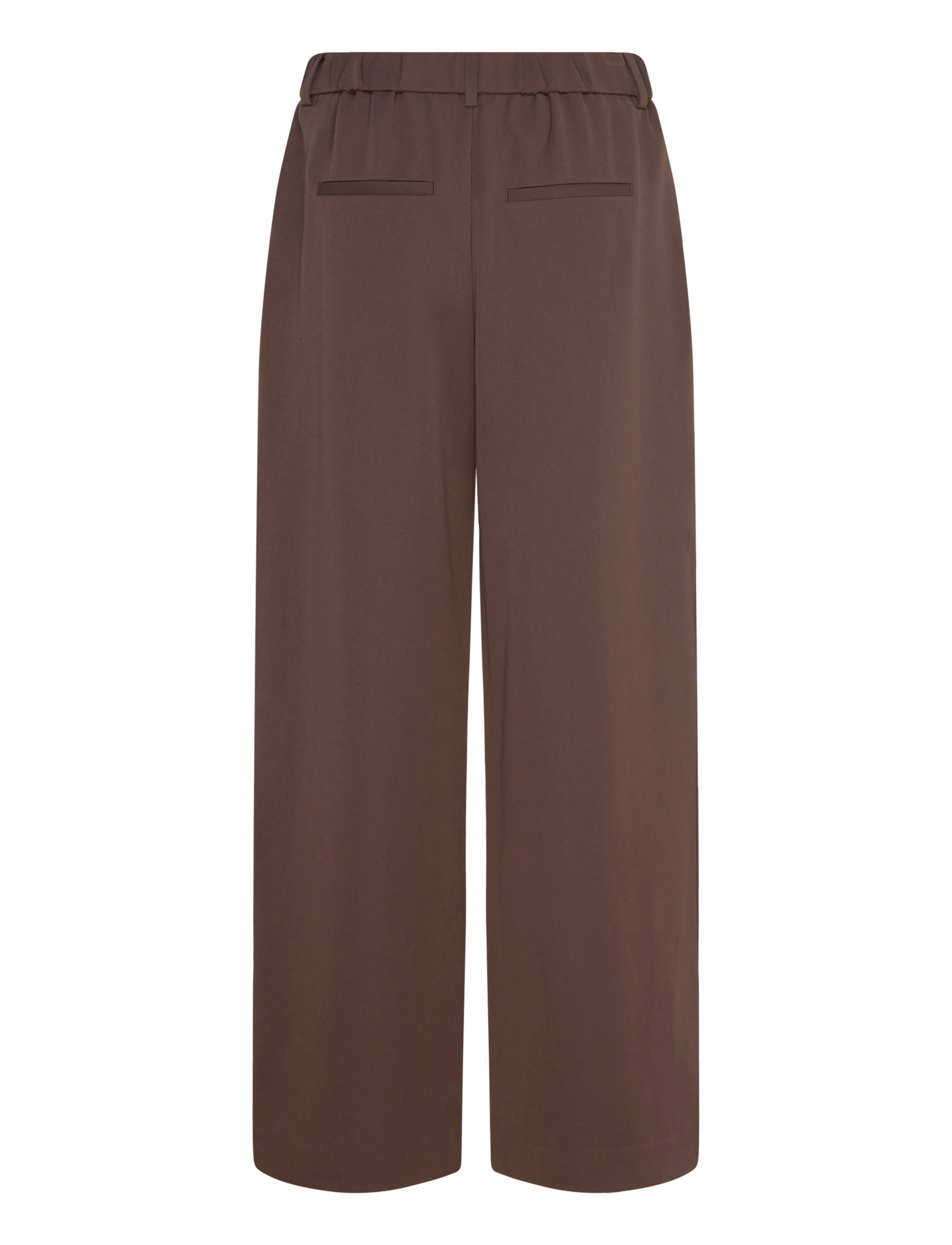 Pieces - PCKAMIL HW WIDE PANT NOOS BC - tailored trousers - hot fudge - 2
