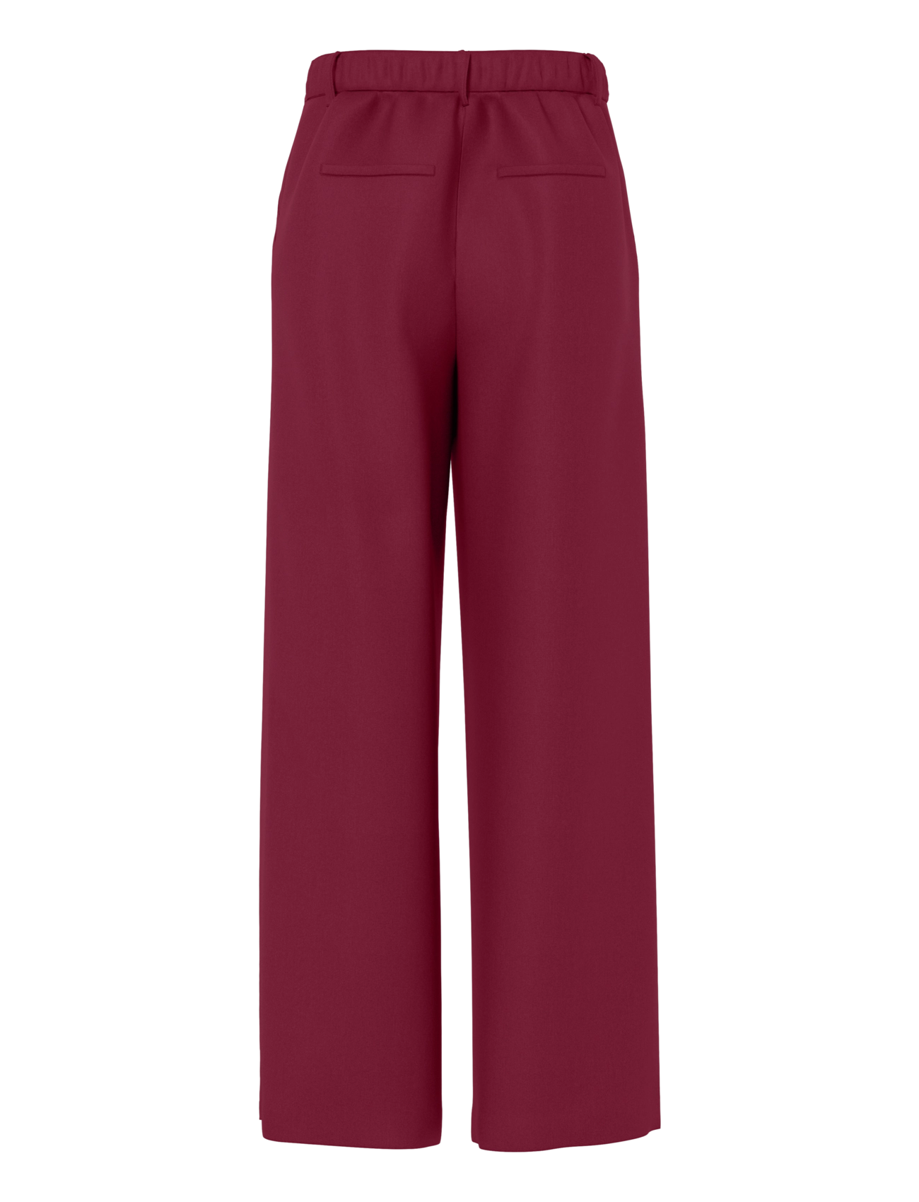 Pieces - PCKAMIL HW WIDE PANT NOOS BC - pidulikud püksid - tawny port - 2