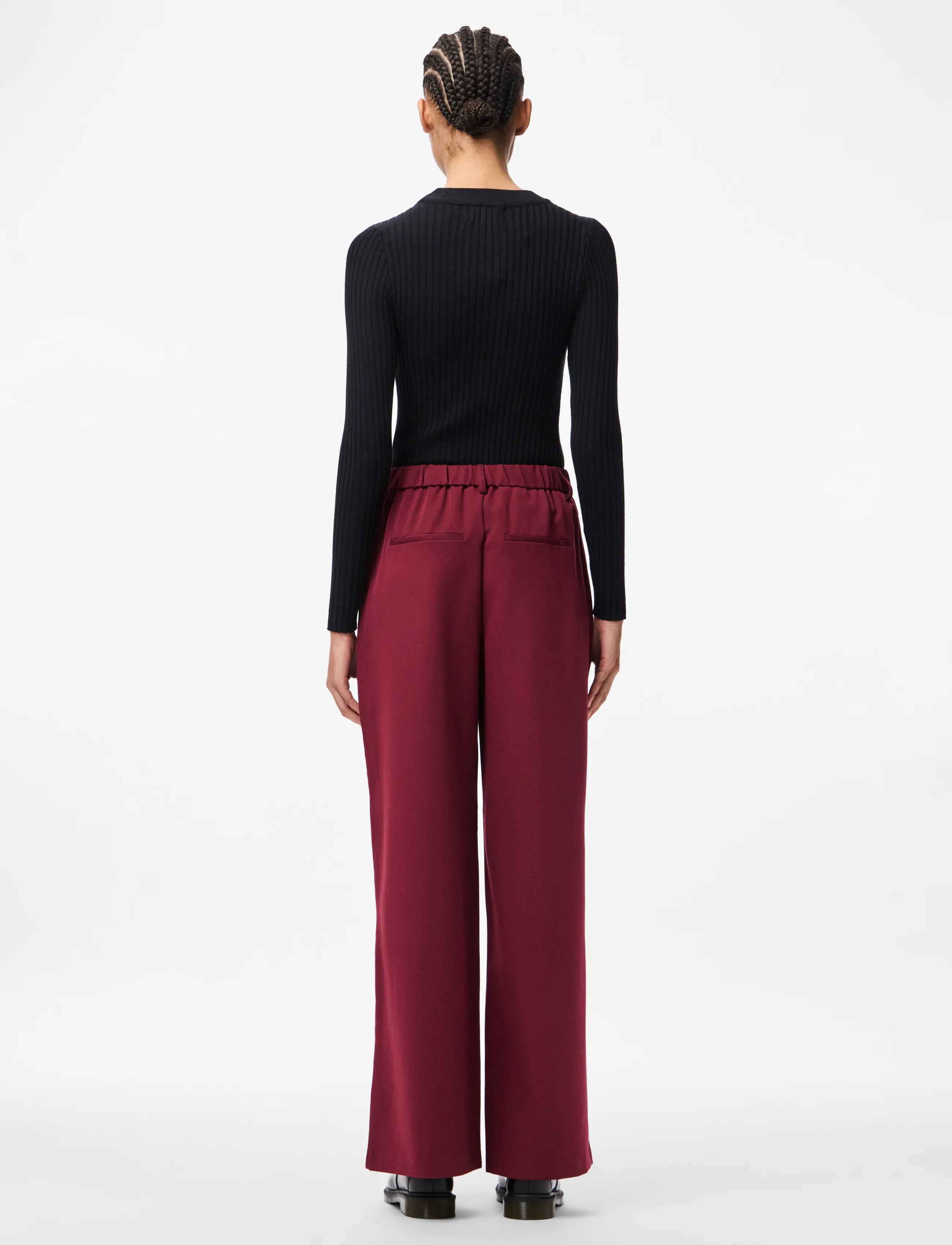 PIECES Pckamil Hw Wide Pant Noos Bc kostymbyxor dam – bild 2