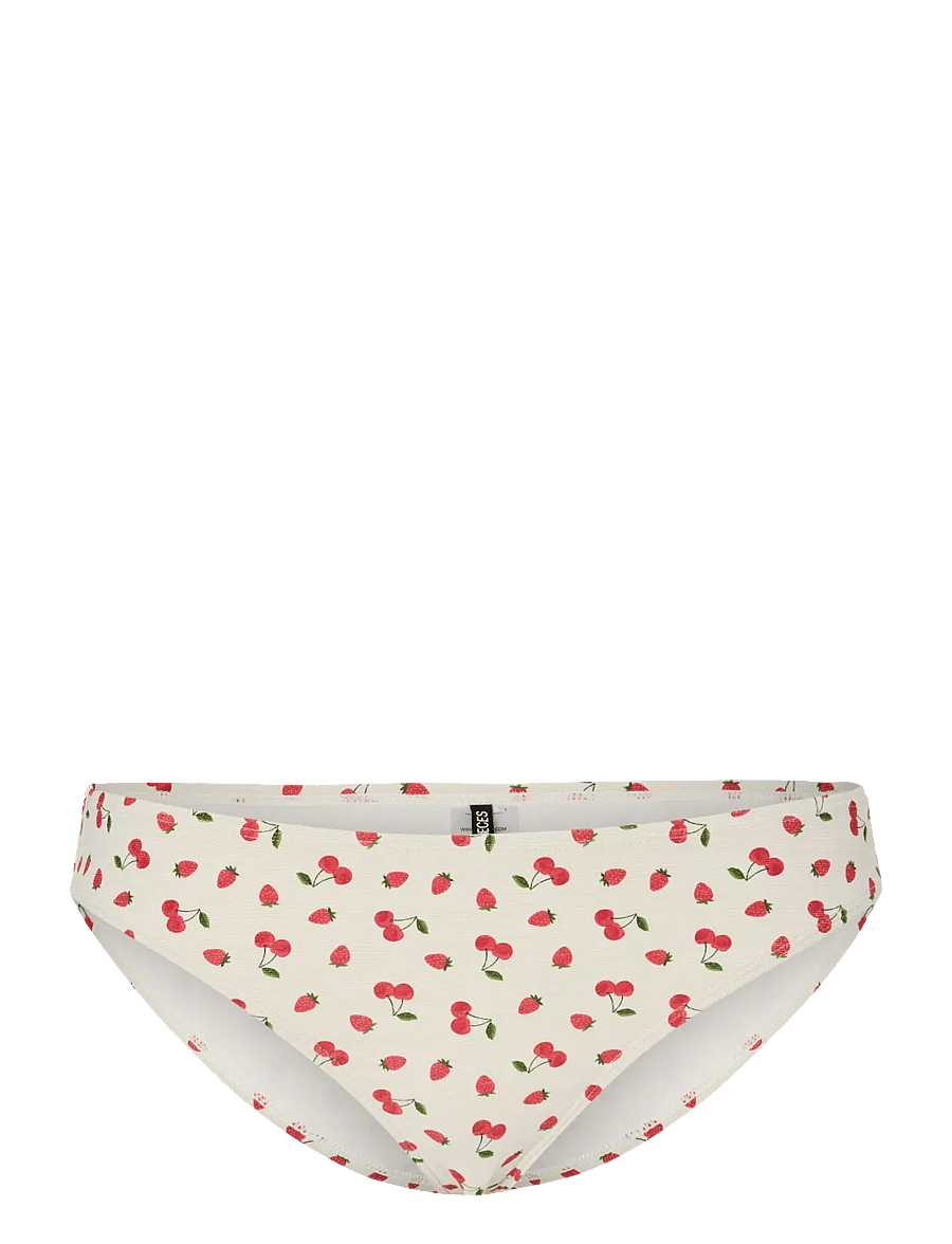 Pieces - PCLAOMI LUREX BIKINI BRIEF - bikinibriefs - cloud dancer - 0
