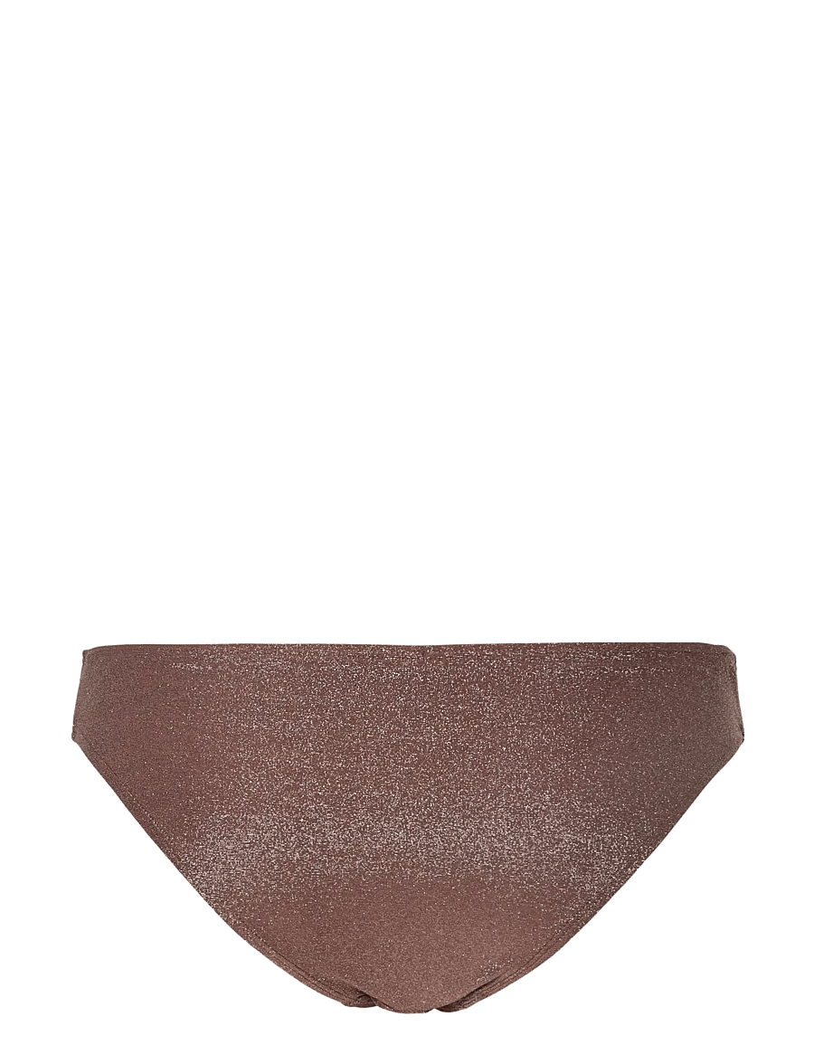 Pieces - PCLAOMI LUREX BIKINI BRIEF - bikini-slips - deep mahogany - 2