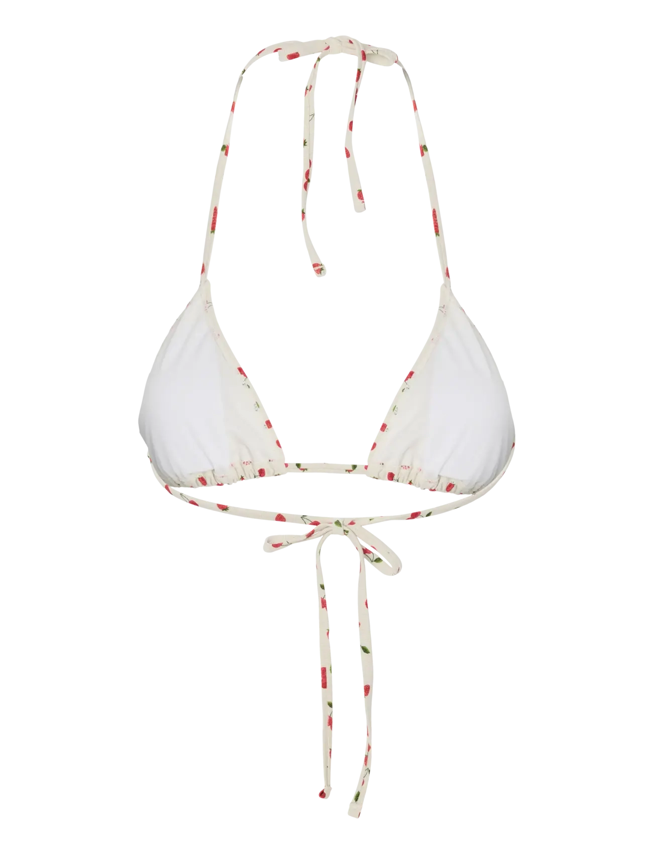Pieces - PCLAOMI LUREX BIKINI TRIANGLE TOP BC - triangle bikinis - cloud dancer - 1