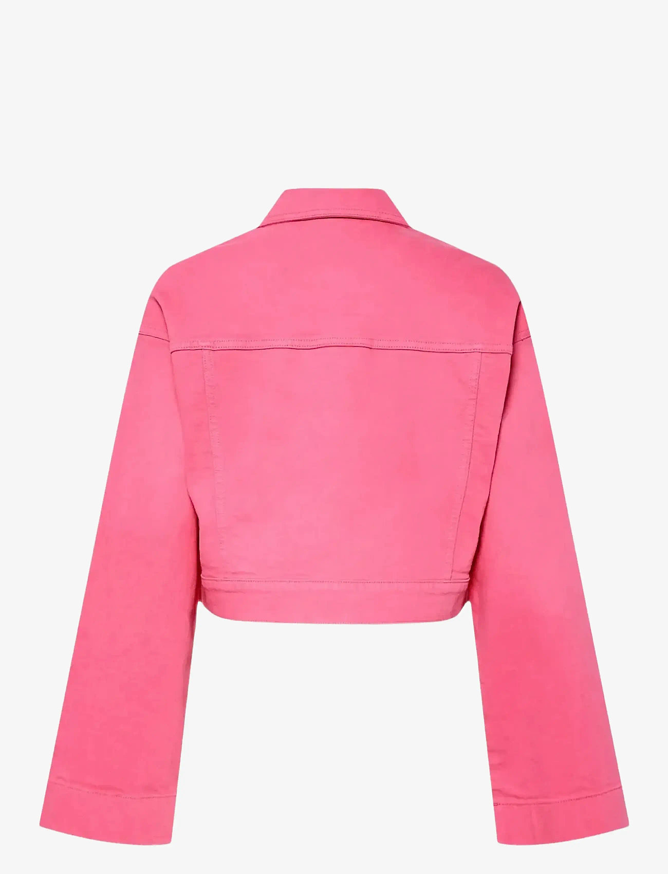 Pieces - PCSVALA DENIM JACKET - frühlingsjacken - pink lemonade - 1