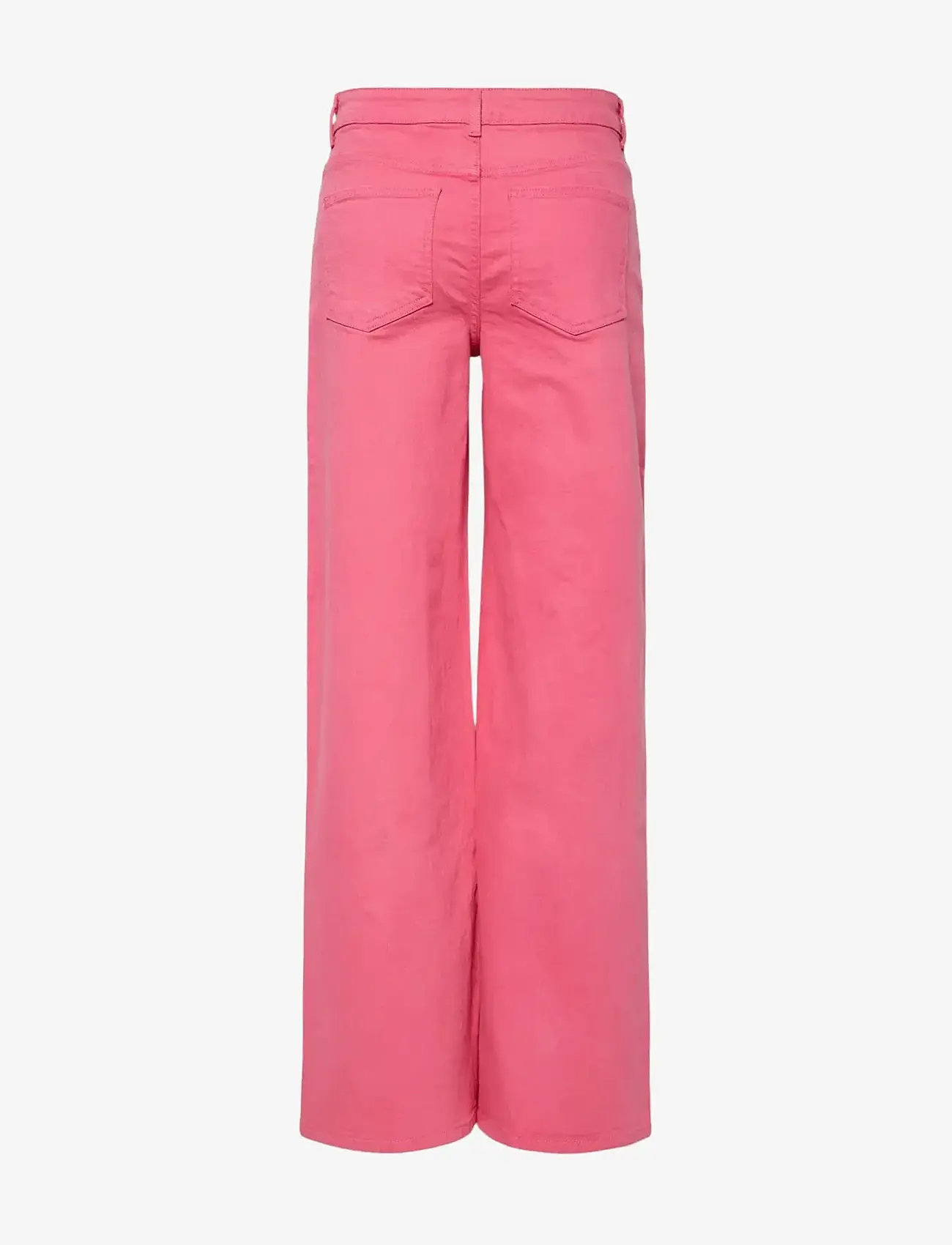 Pieces - PCSVALA MW WIDE DENIM JEANS - pink lemonade - 2