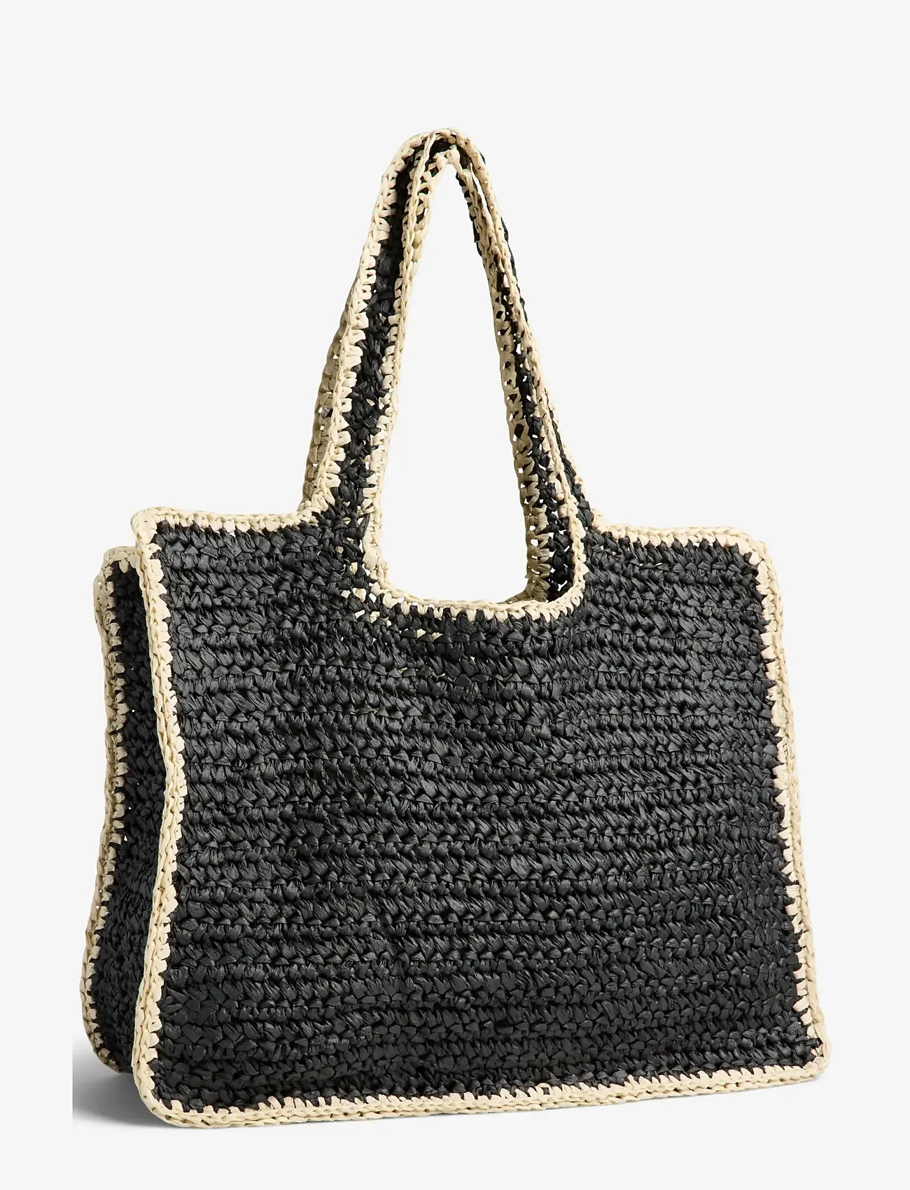 Pieces - PCLYDIA CONTRAST SHOPPER - aksessuaarid - black - 0