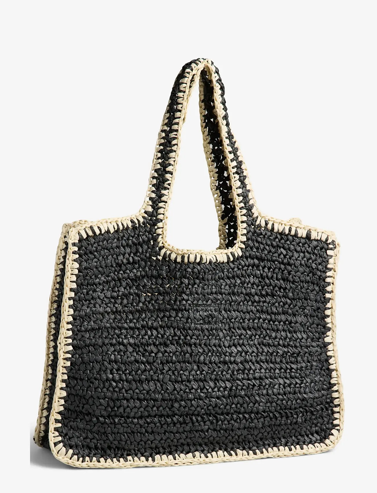 Pieces - PCLYDIA CONTRAST SHOPPER - aksessuaarid - black - 1