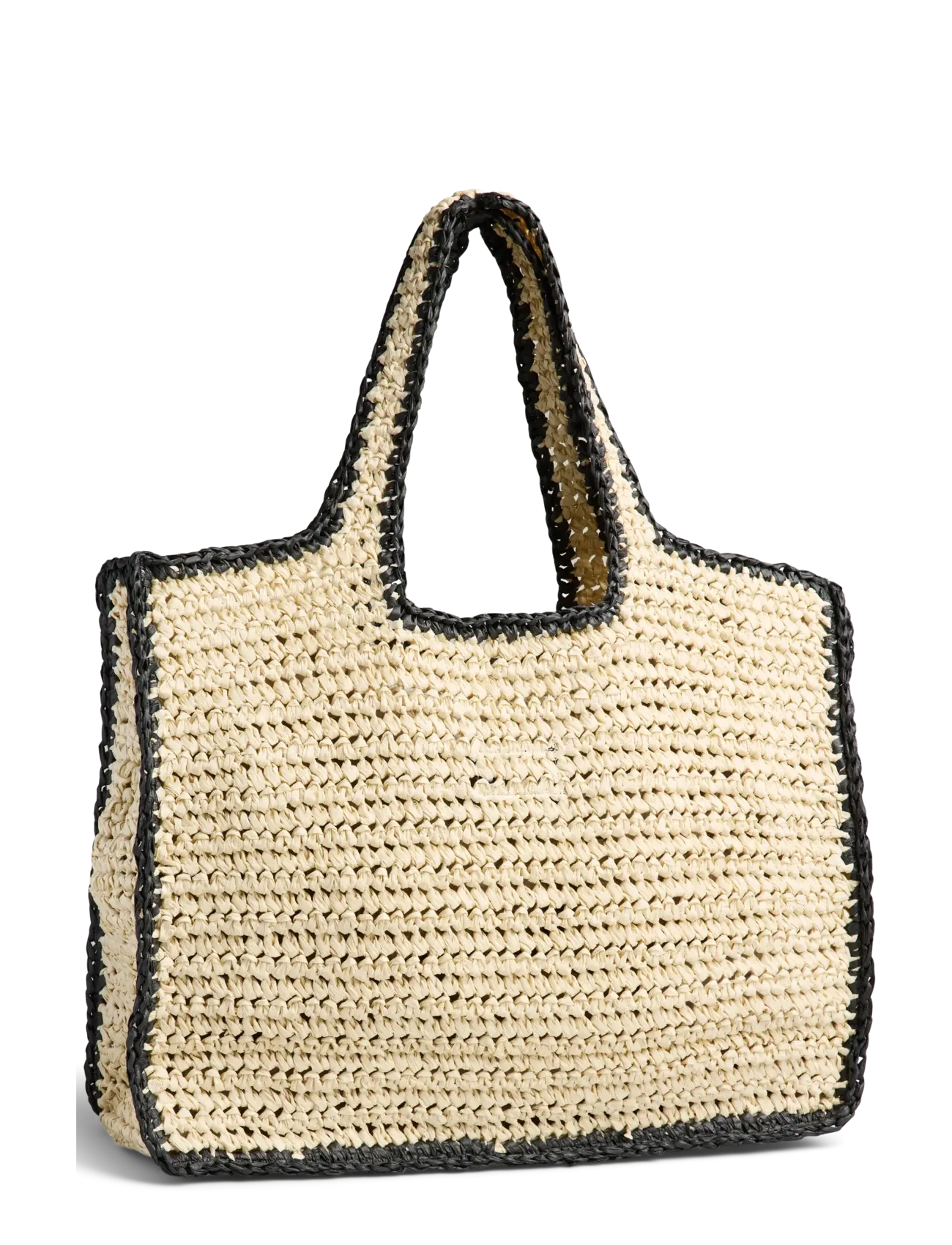 Pieces - PCLYDIA CONTRAST SHOPPER - shoppingväskor - nature - 1