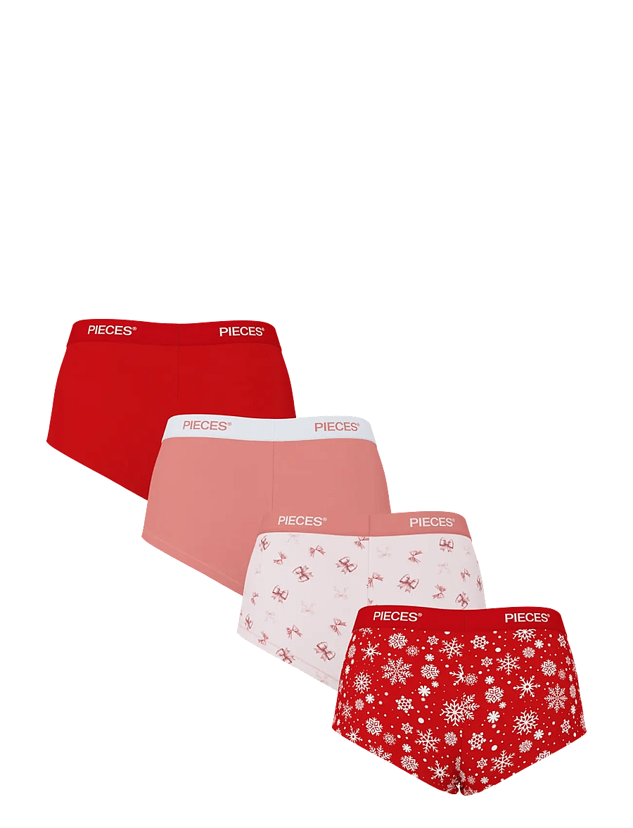 Pieces - PCLOGO LADY 4 PACK BC - hipster & boxershorts - adrenaline rush - 1