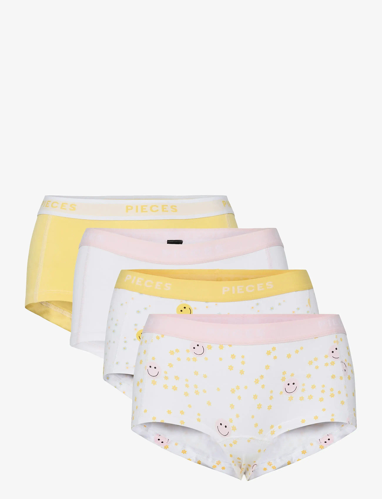 Pieces - PCLOGO LADY 4 PACK BC - hipster & hotpants - snapdragon - 0