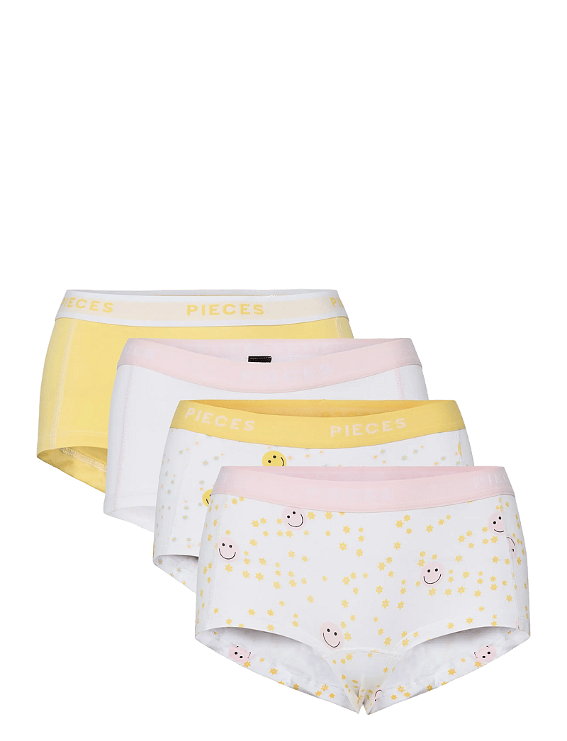 Pieces - PCLOGO LADY 4 PACK BC - hipster & hotpants - snapdragon - 0