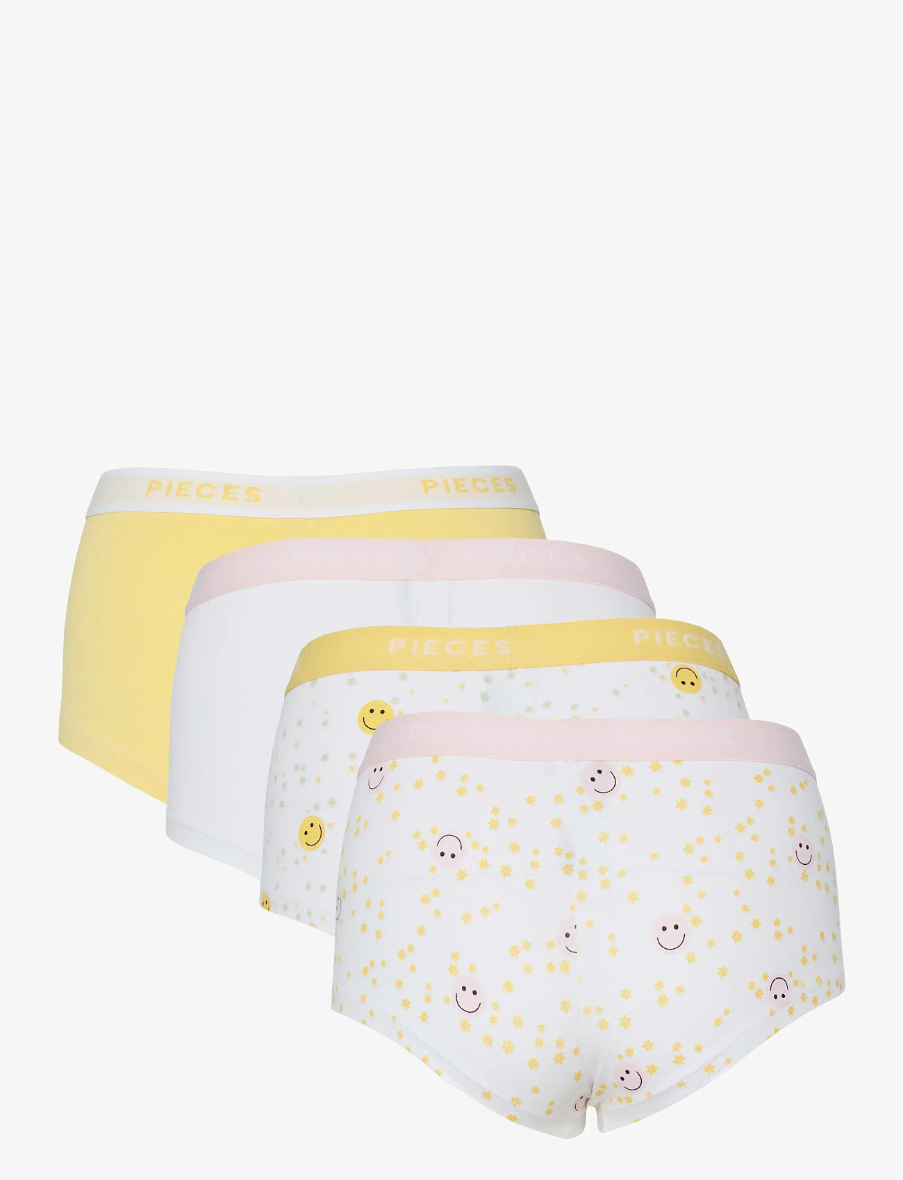 Pieces - PCLOGO LADY 4 PACK BC - hipster & hotpants - snapdragon - 1