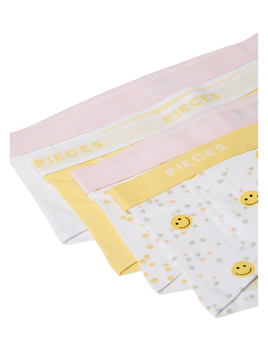 Pieces - PCLOGO LADY 4 PACK BC - hipsterid ja bokserid - snapdragon - 2