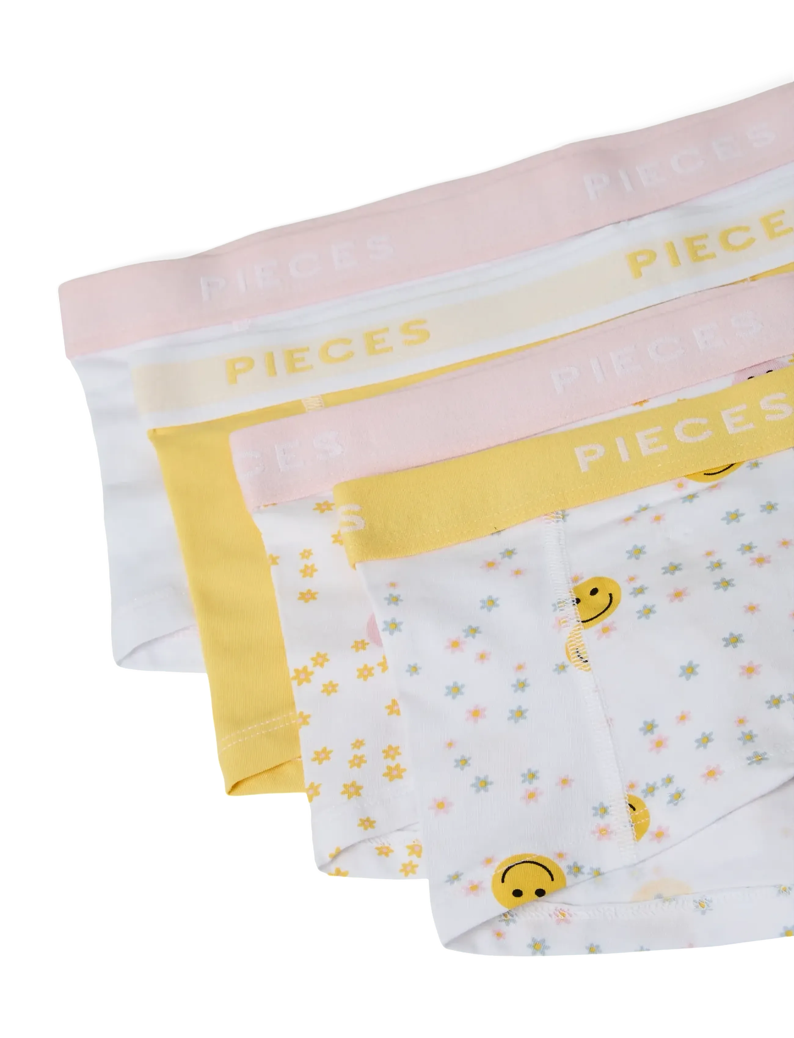 Pieces - PCLOGO LADY 4 PACK BC - de laveste prisene - snapdragon - 3