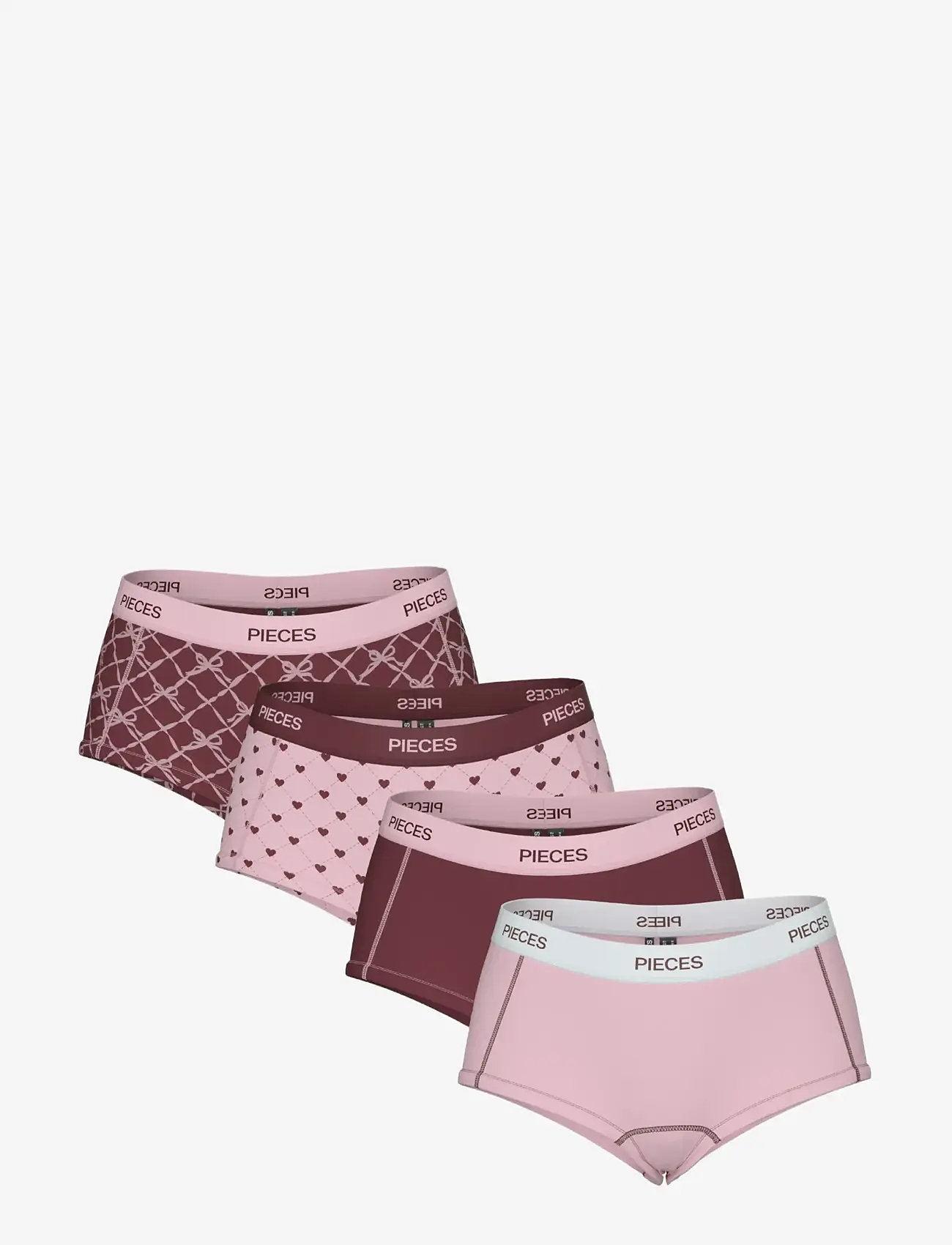 Pieces - PCLOGO LADY 4 PACK BC - kingitused alla 30€ - tawny port - 0