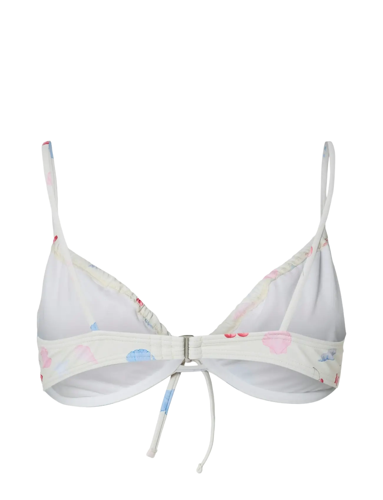Pieces - PCLIPPA BIKINI TOP BC - vielutėmis sutvirtintos bikinio liemenėlės - cloud dancer - 2
