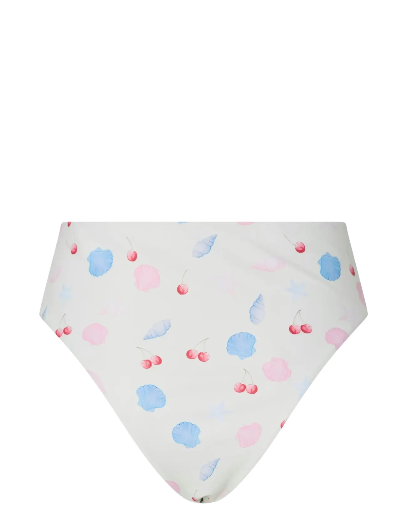 Pieces - PCLIPPA ULTRA HW BRIEF BC - højtaljede bikinitrusser - cloud dancer - 2