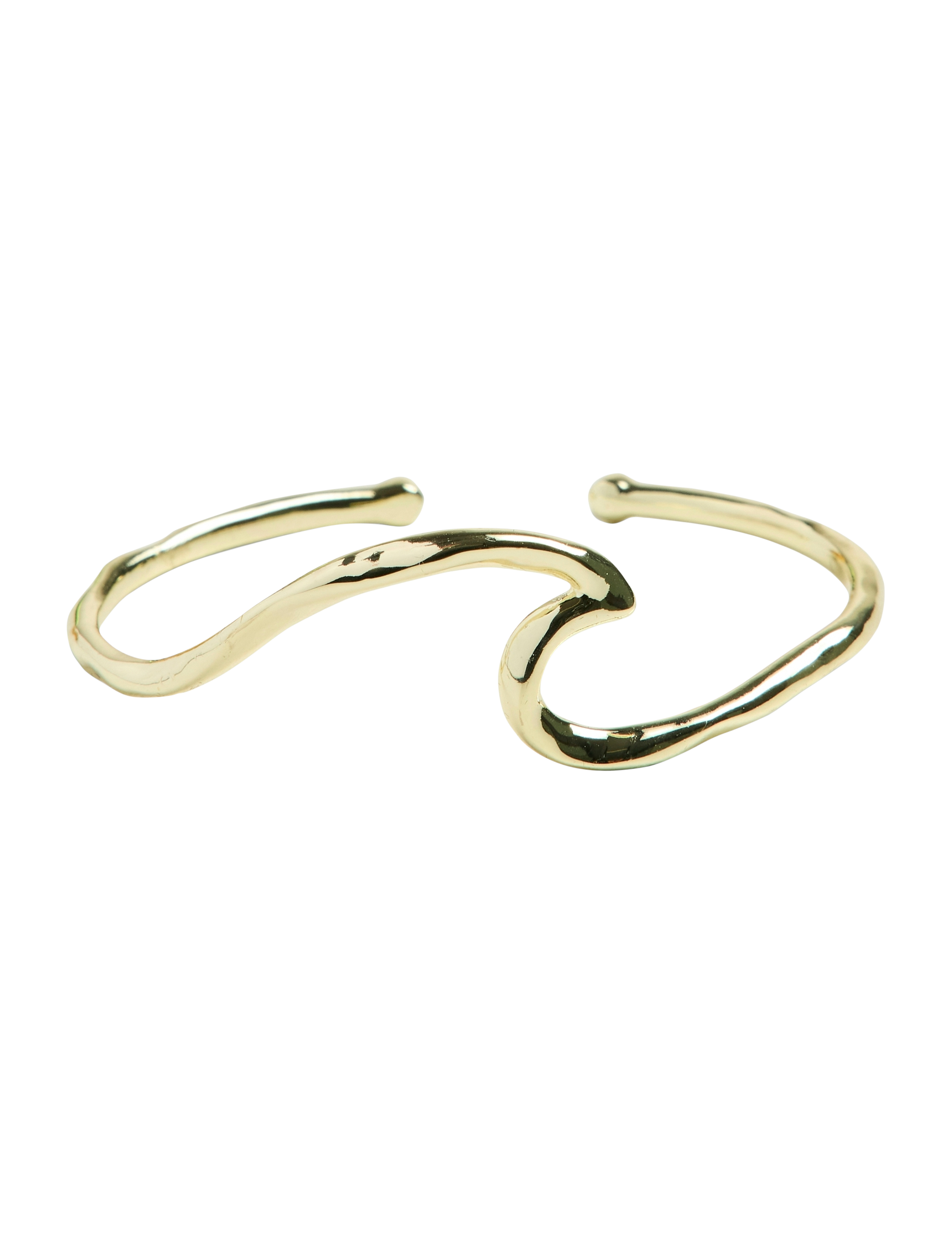 Pieces FPLISE CUFF PLATED - Akcesoria - GOLD COLOUR / gold