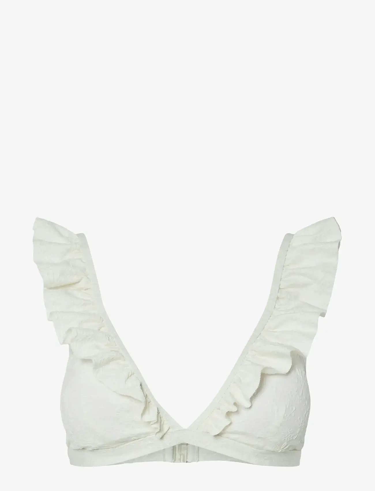 Pieces - PCLADA BIKINI TOP SWW BC - kolmnurksed bikiinide ülaosad - cloud dancer - 1