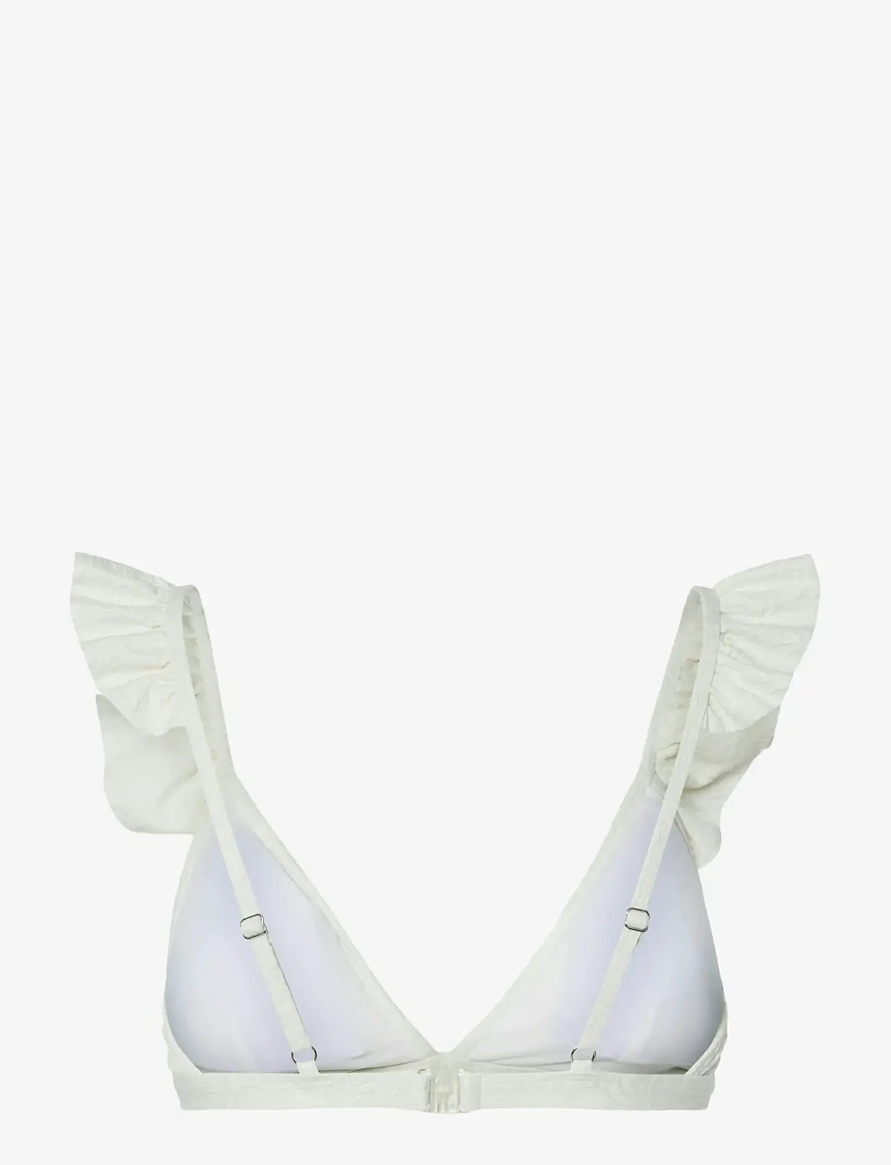 Pieces - PCLADA BIKINI TOP SWW BC - kolmnurksed bikiinide ülaosad - cloud dancer - 2