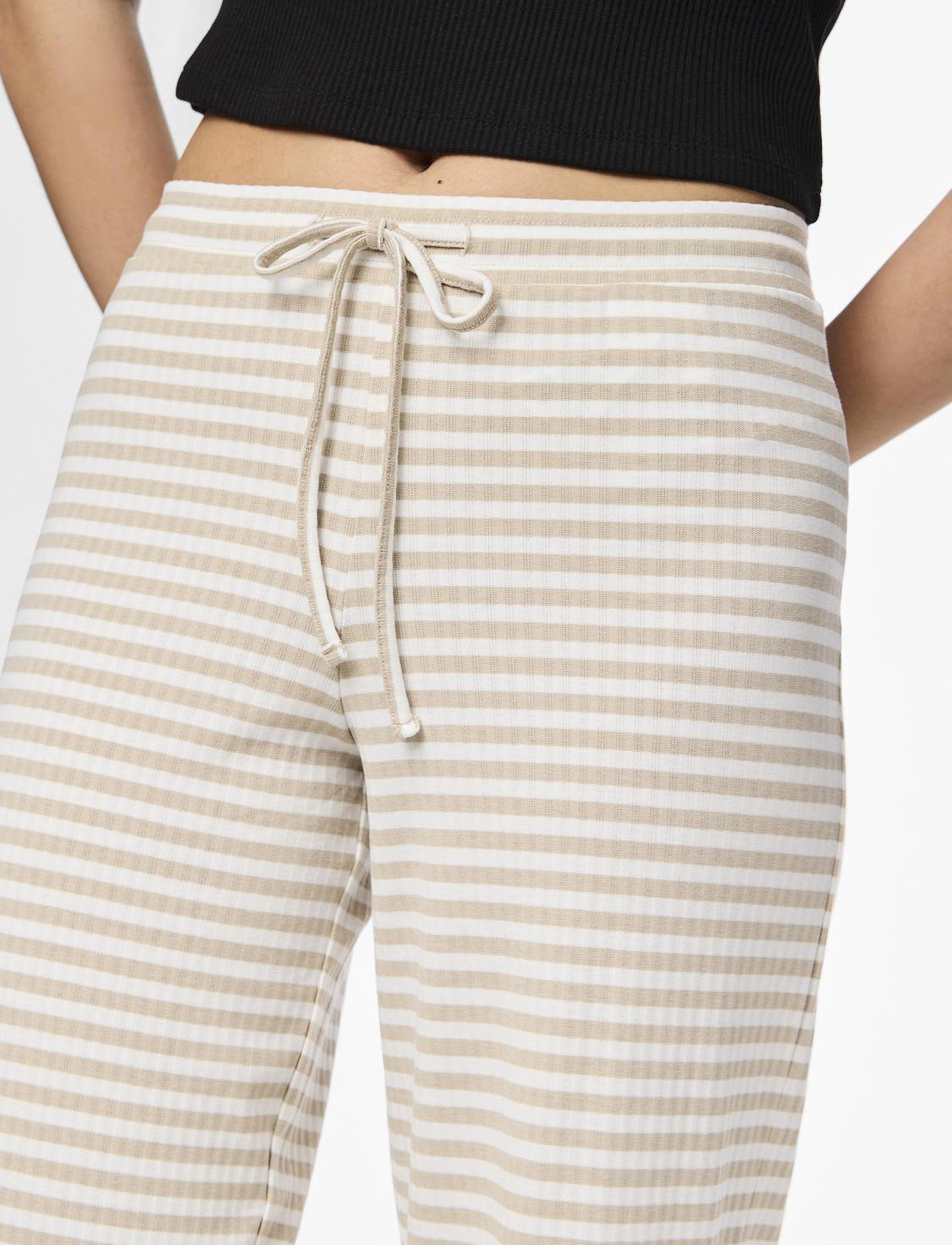 Pieces - PCLAYA MW WIDE PANTS D2D - bright white - 4