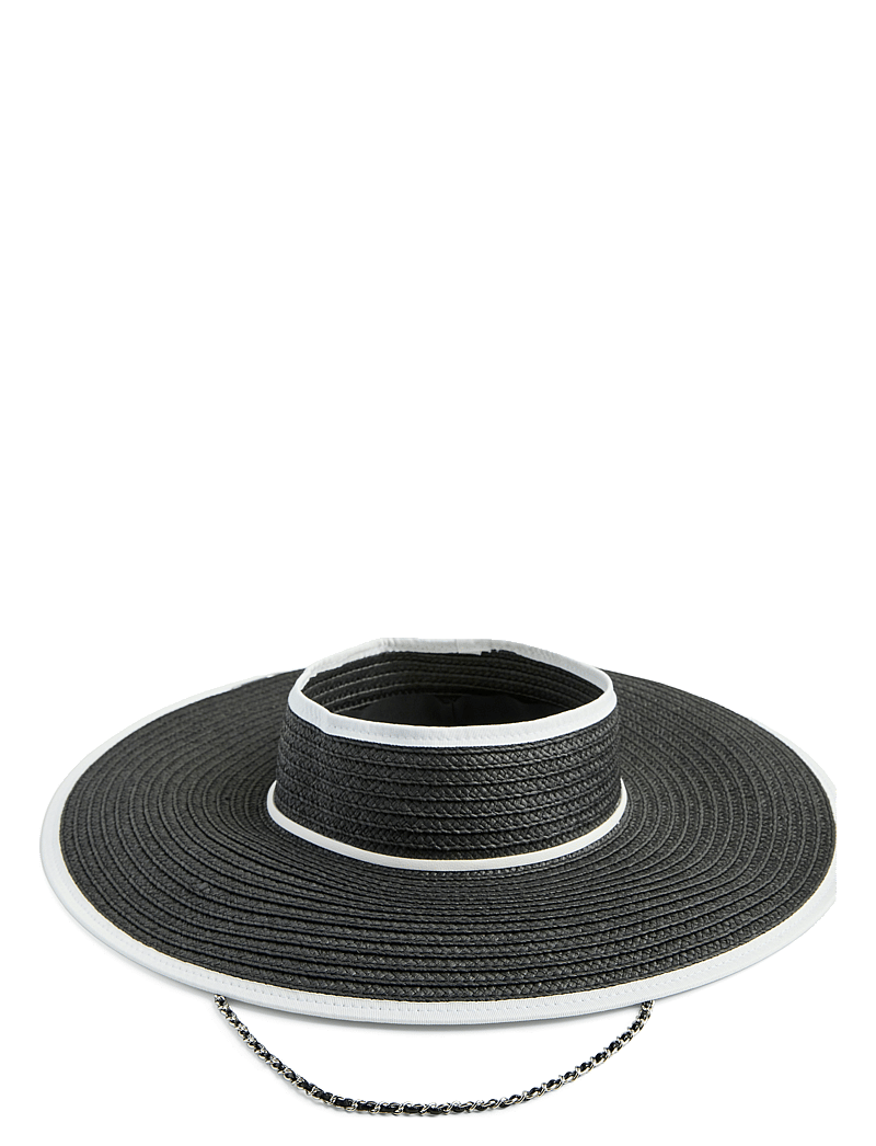 Pieces - PCLISE HAT - strohhüte - black - 0