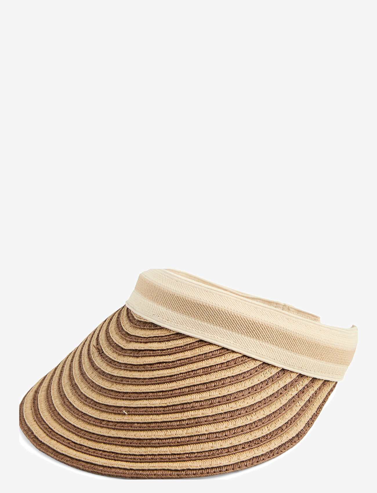 Pieces - PCLINEA SUN HAT BOX - stråhatte - nature - 0