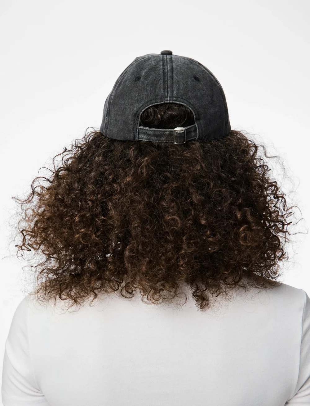 Pieces - PCLIHILDA CAP BOX - kasketter & caps - dark grey denim - 2