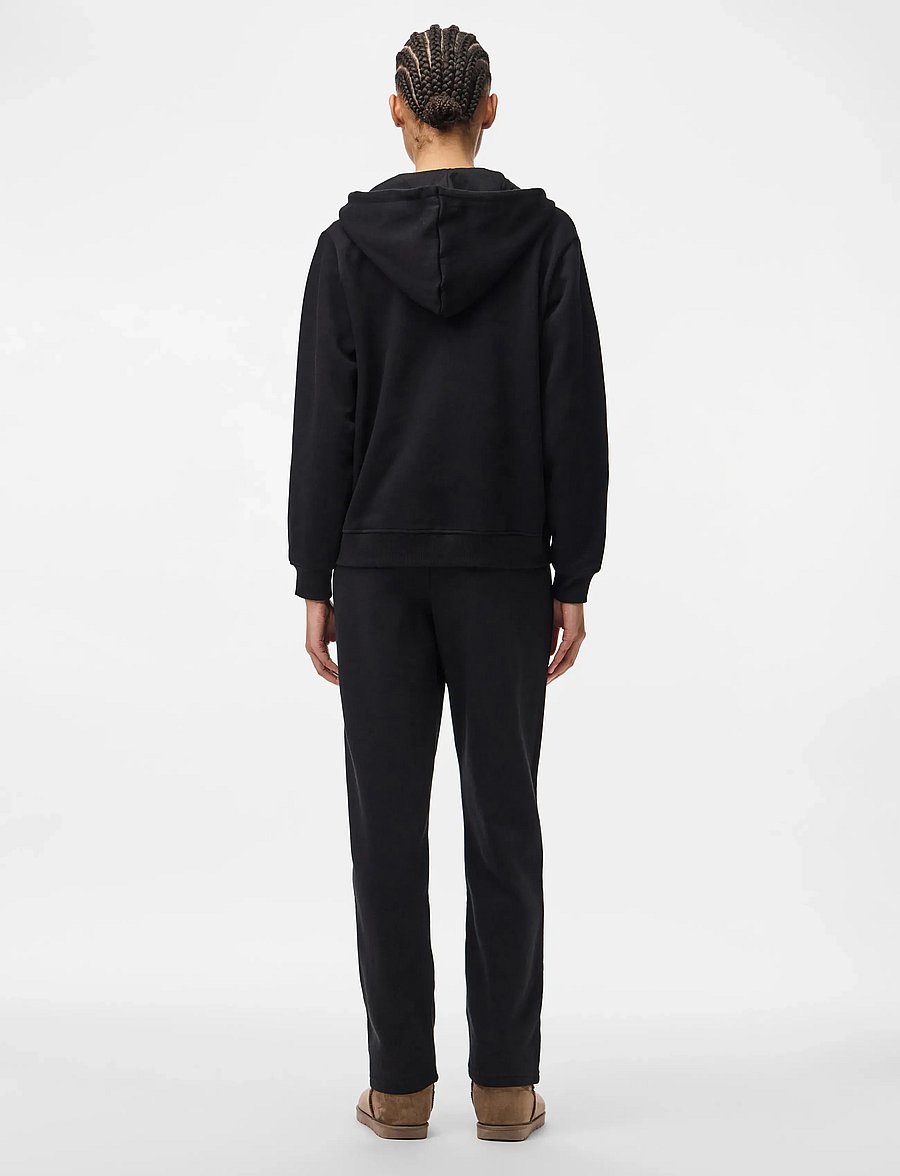 Pieces - PCCHILLI HW STRAIGHT SWEAT PANTS NOOS BC - alltags-style - black - 3