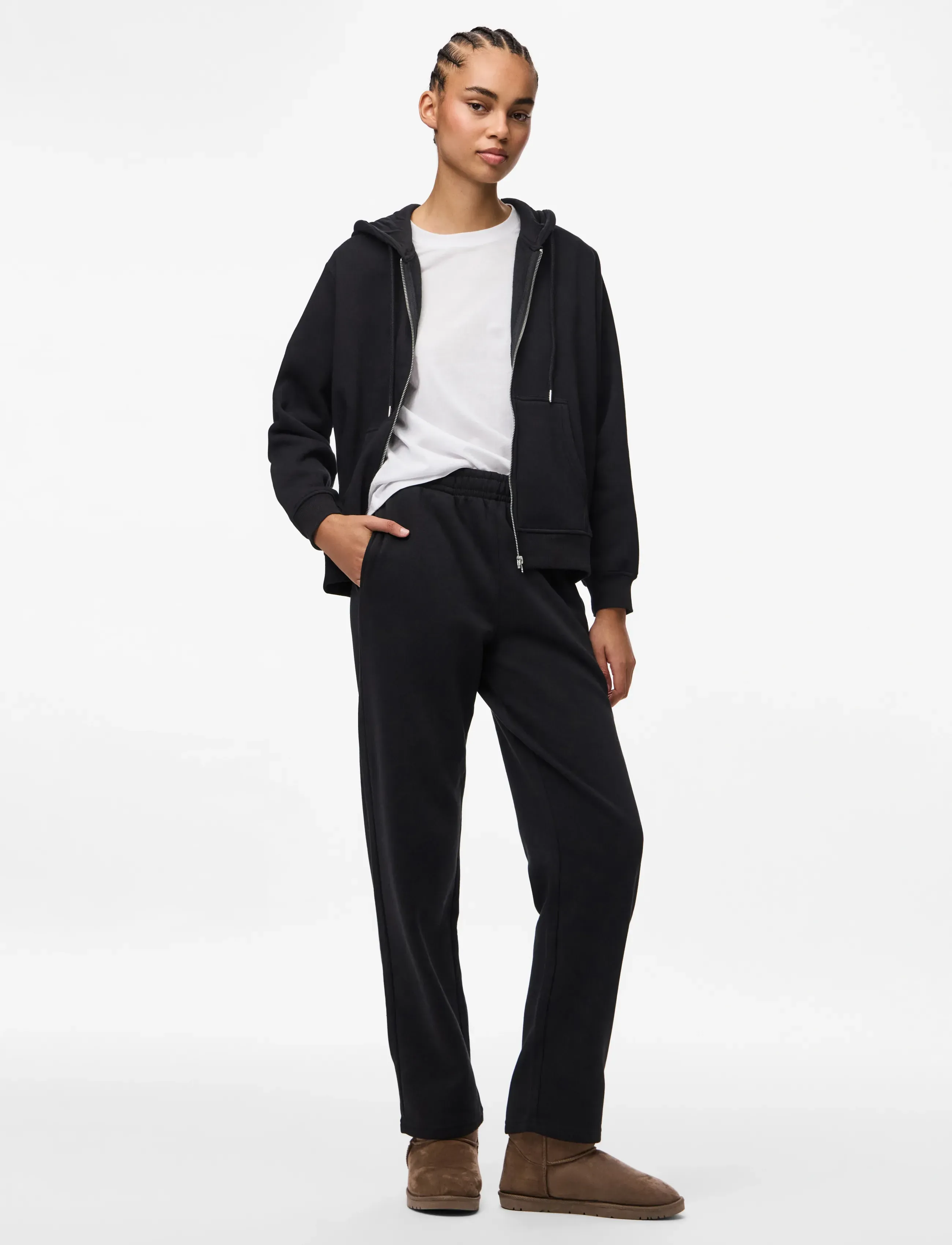 Pcchilli Hw Straight Sweat Pants Noos Bc 6