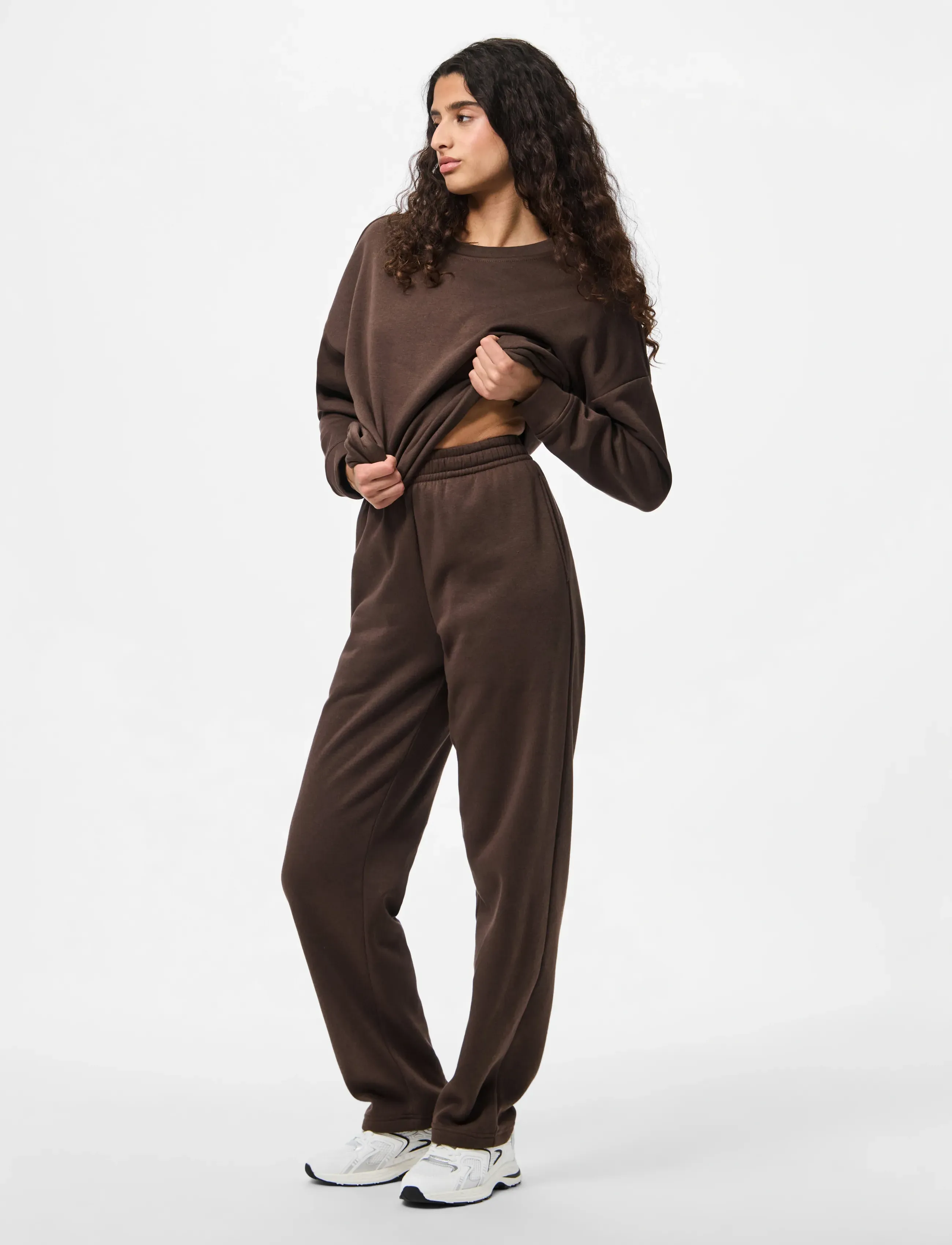 Pcchilli Hw Straight Sweat Pants Noos Bc 6