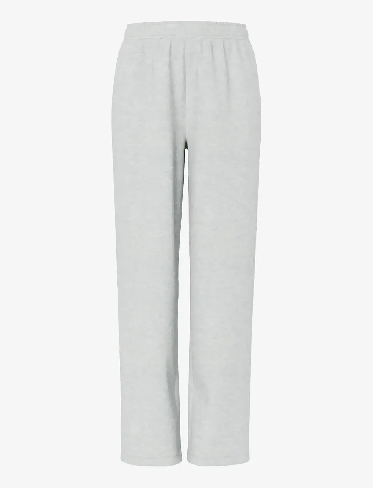 Pieces - PCCHILLI HW STRAIGHT SWEAT PANTS NOOS BC - everyday style - light grey melange - 1