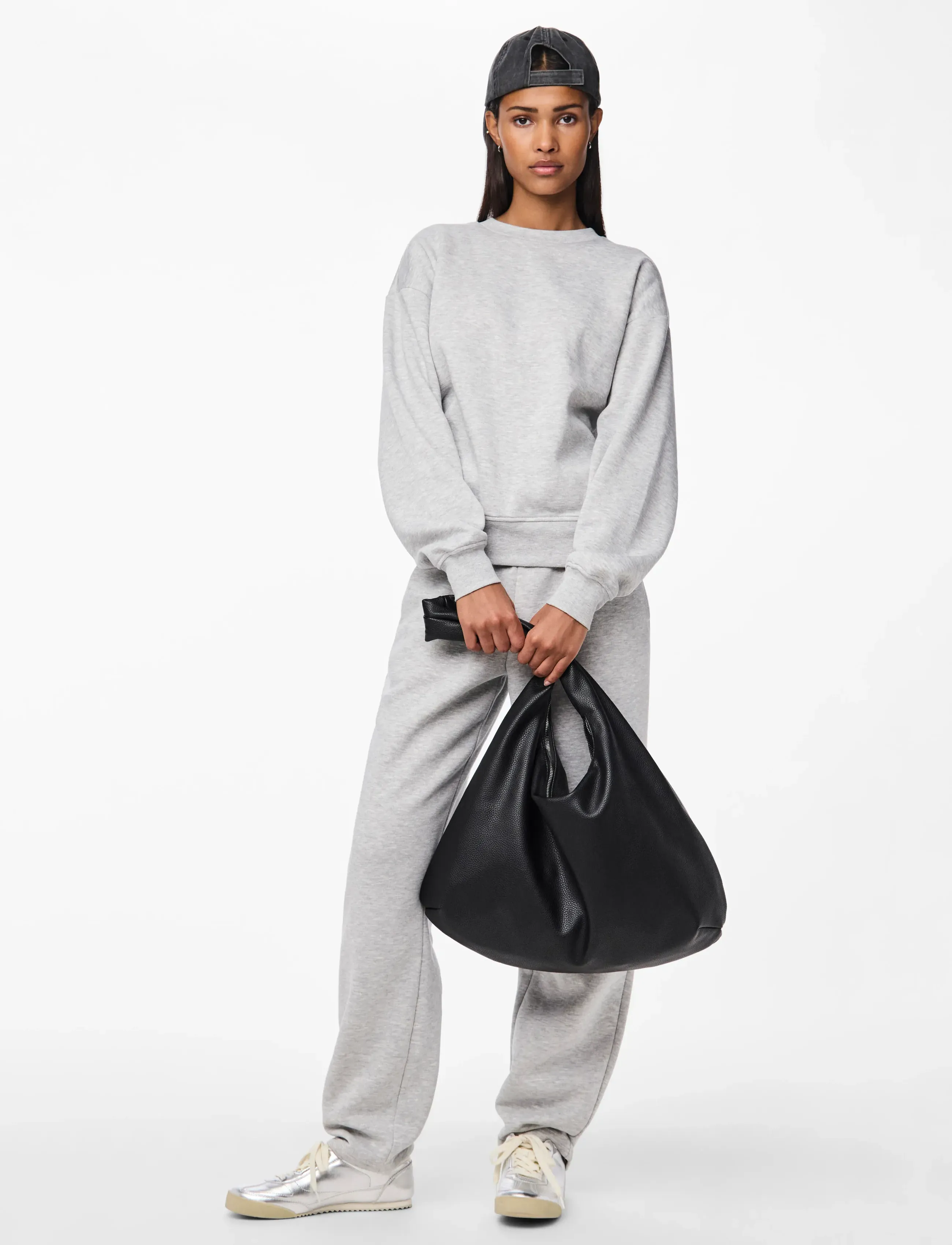 Pcchilli Hw Straight Sweat Pants Noos Bc 5