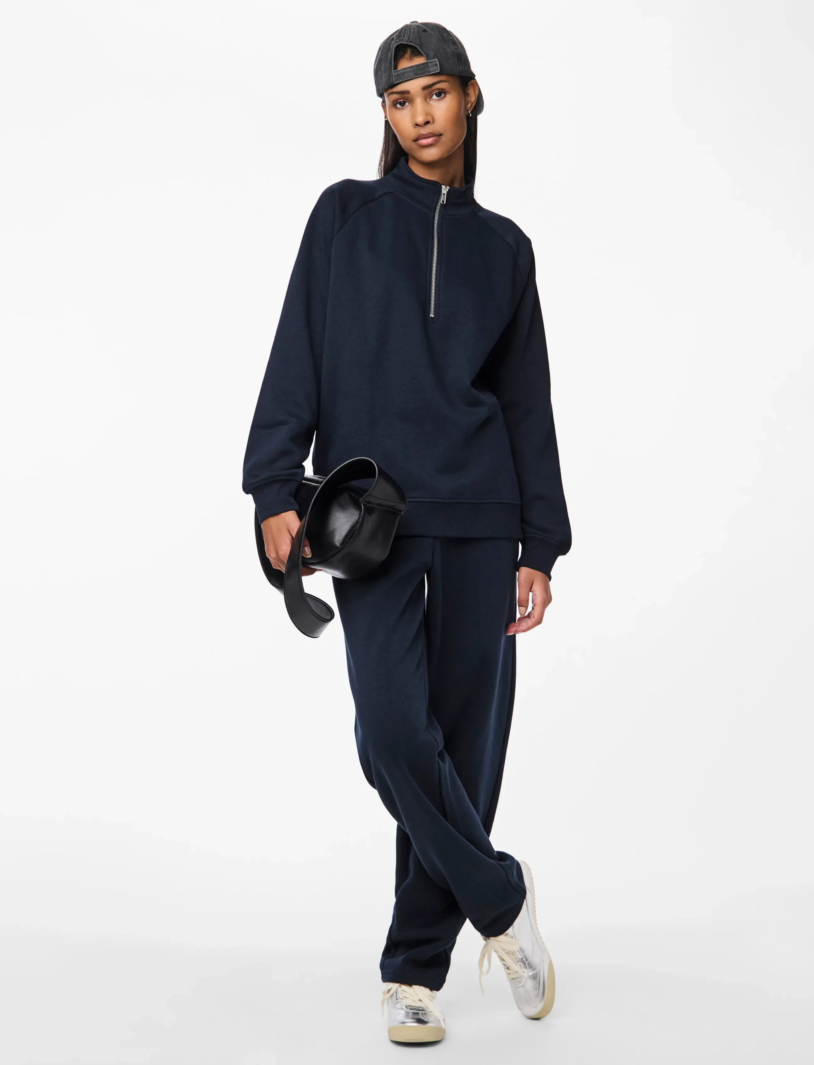 Pcchilli Hw Straight Sweat Pants Noos Bc 4