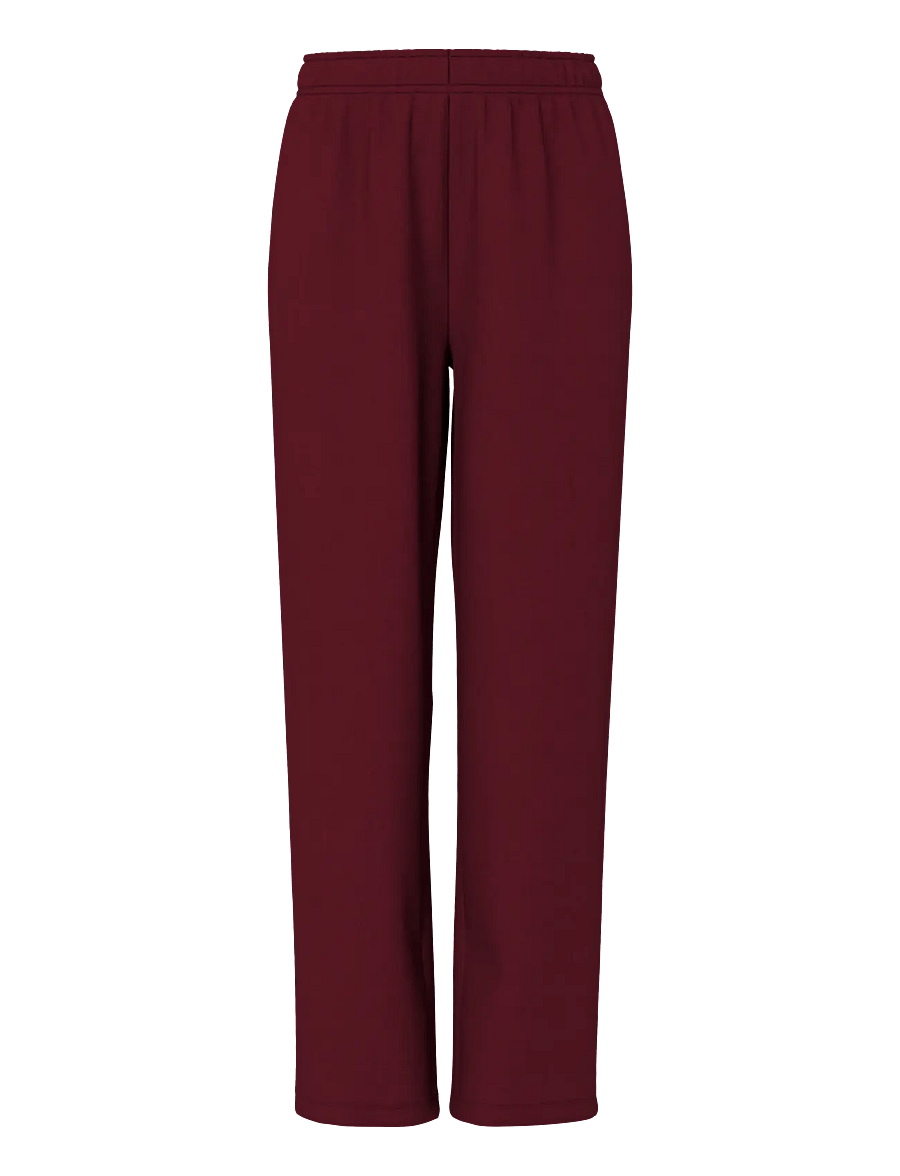 Pieces - PCCHILLI HW STRAIGHT SWEAT PANTS NOOS BC - vardagsstil - tawny port - 1