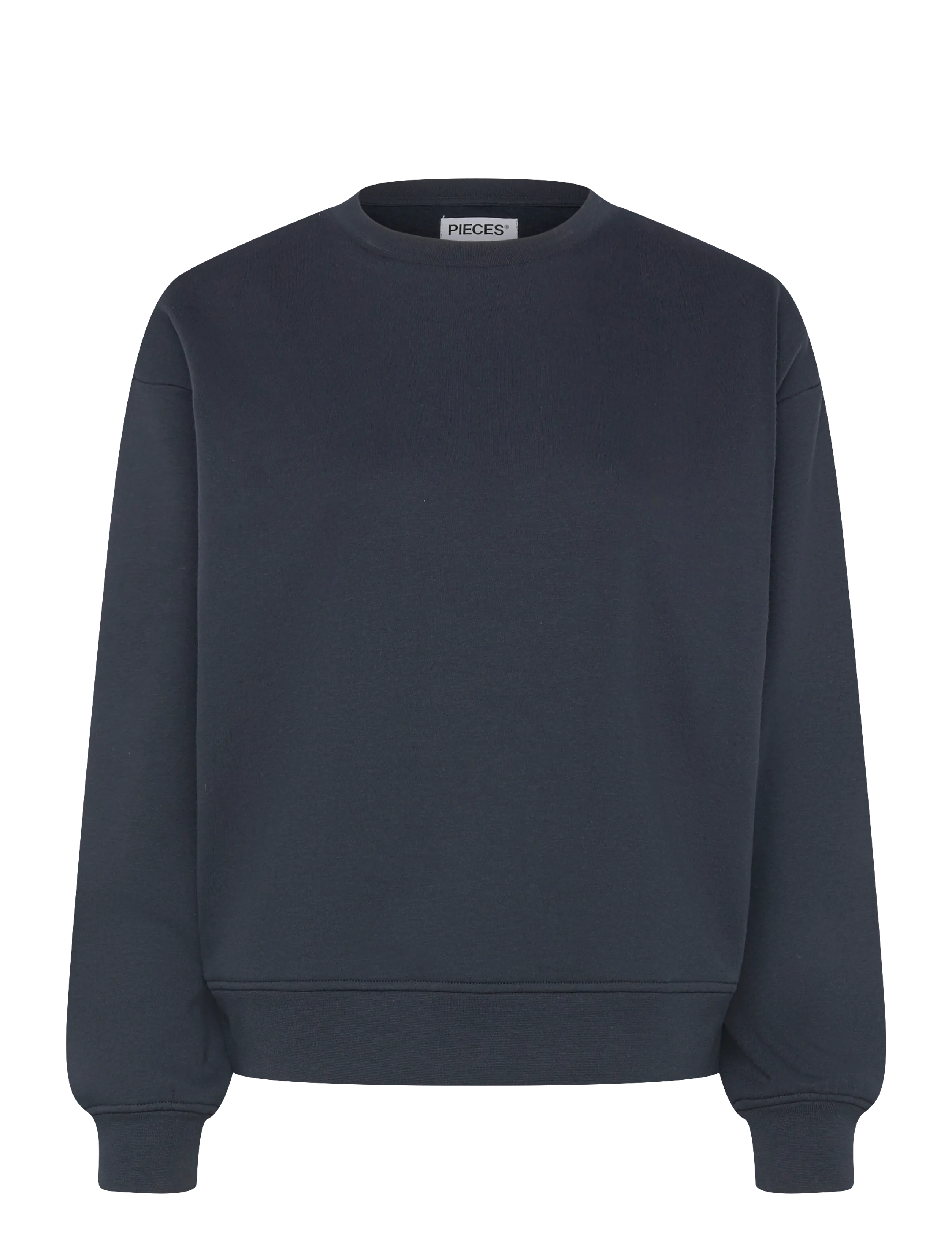 PIECES Pcchilli Ls Loose Sweat Noos Bc Navy - L - Damen