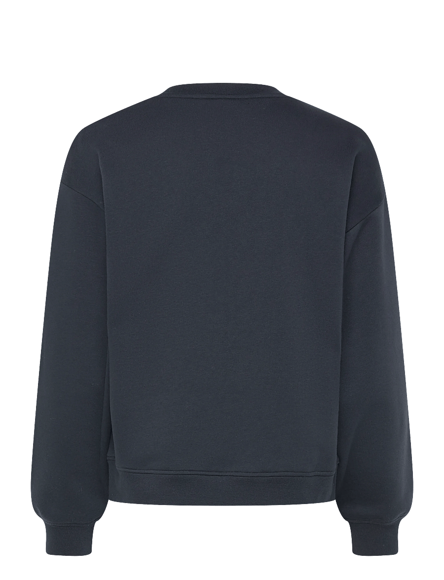 Pieces - PCCHILLI LS LOOSE SWEAT NOOS BC - dressipluusid - sky captain - 2