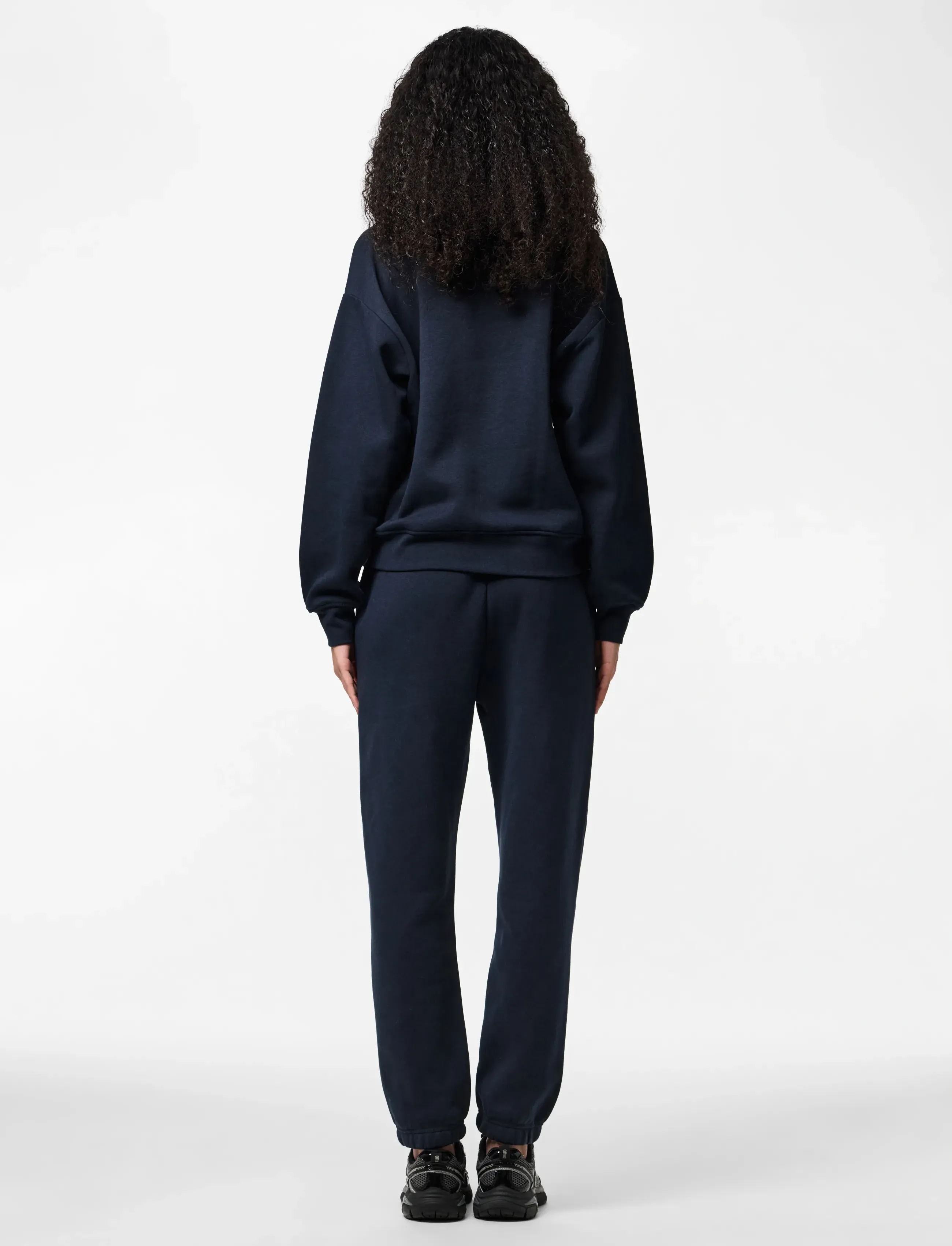 Pieces - PCCHILLI LS LOOSE SWEAT NOOS BC - dressipluusid - sky captain - 3