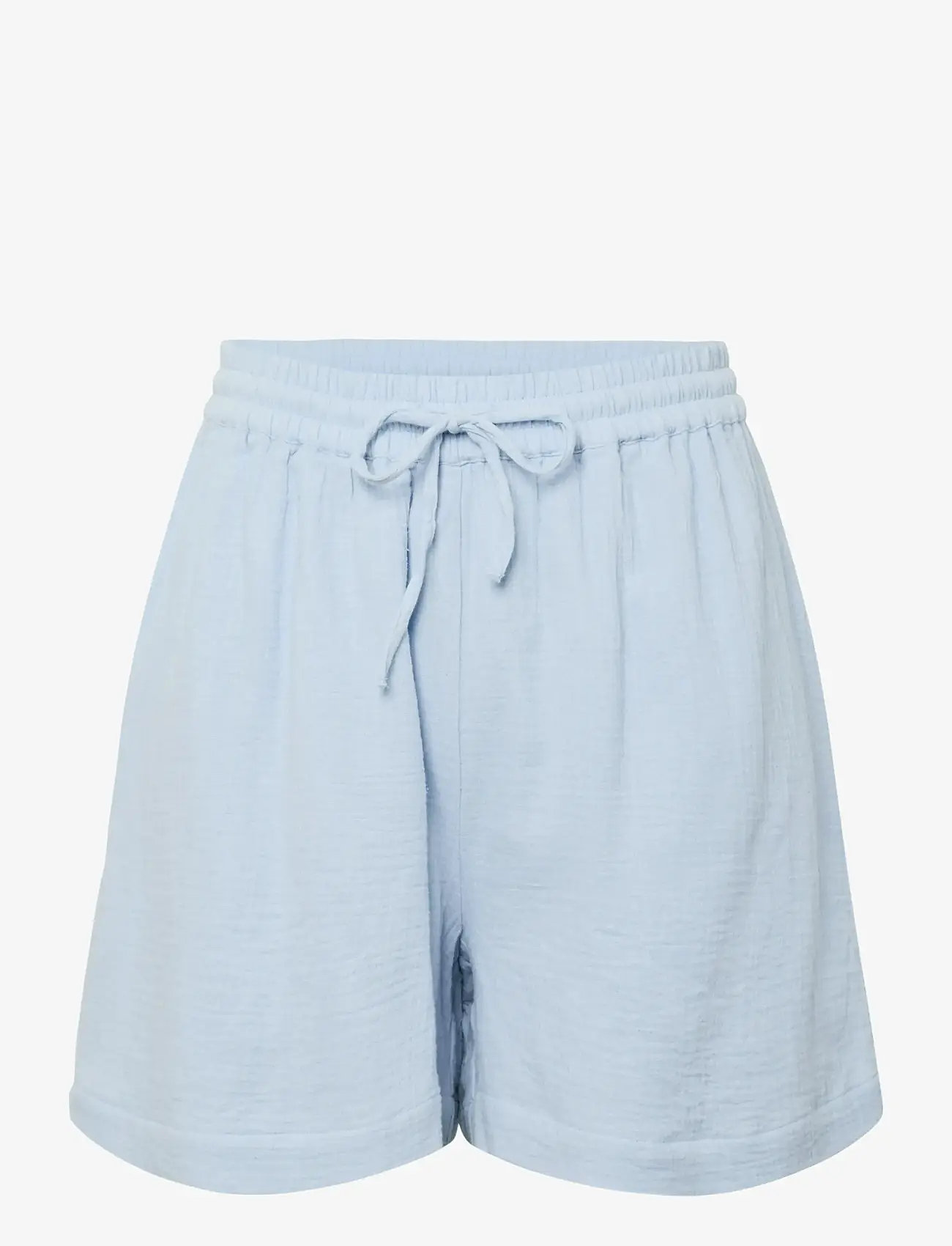 Pieces - PCSASTINA HW SHORTS WVN MSA BC - casual shorts - cashmere blue - 0