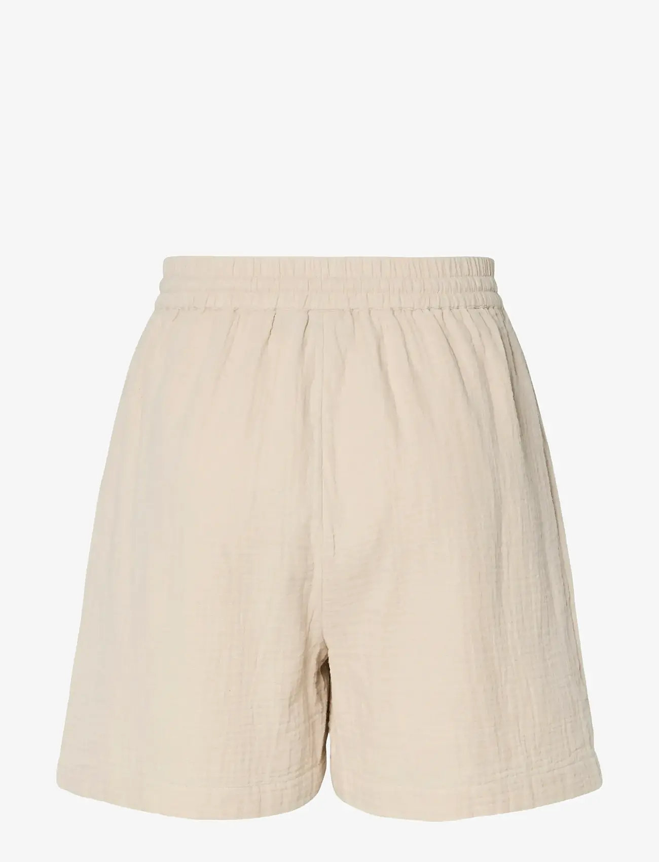 Pieces - PCSASTINA HW SHORTS WVN BC - casual shorts - silver gray - 2