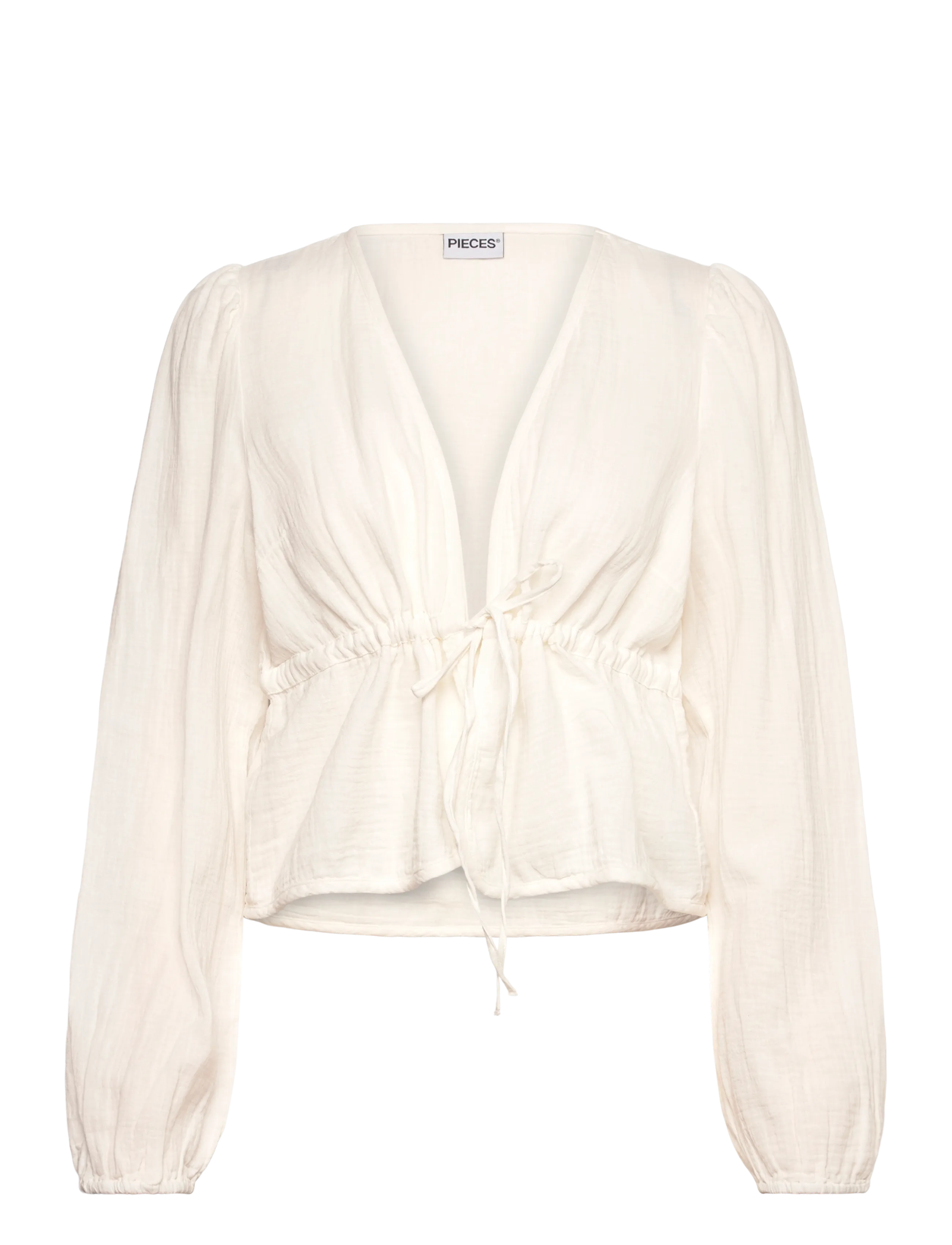 Pieces - Pcsastina Ls V-Neck Tie