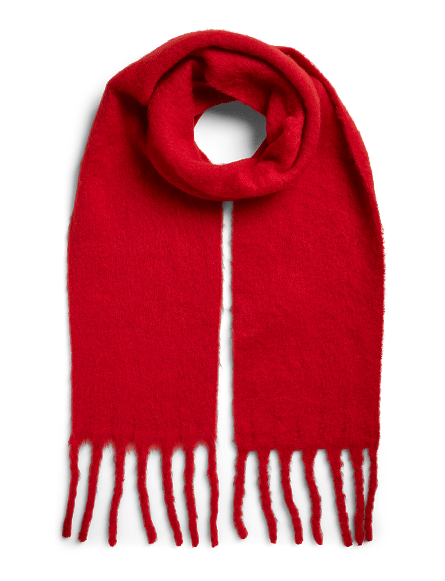 Pieces - PCLULU SOLID LONG SCARF PWP BC - halsdukar - adrenaline rush - 0